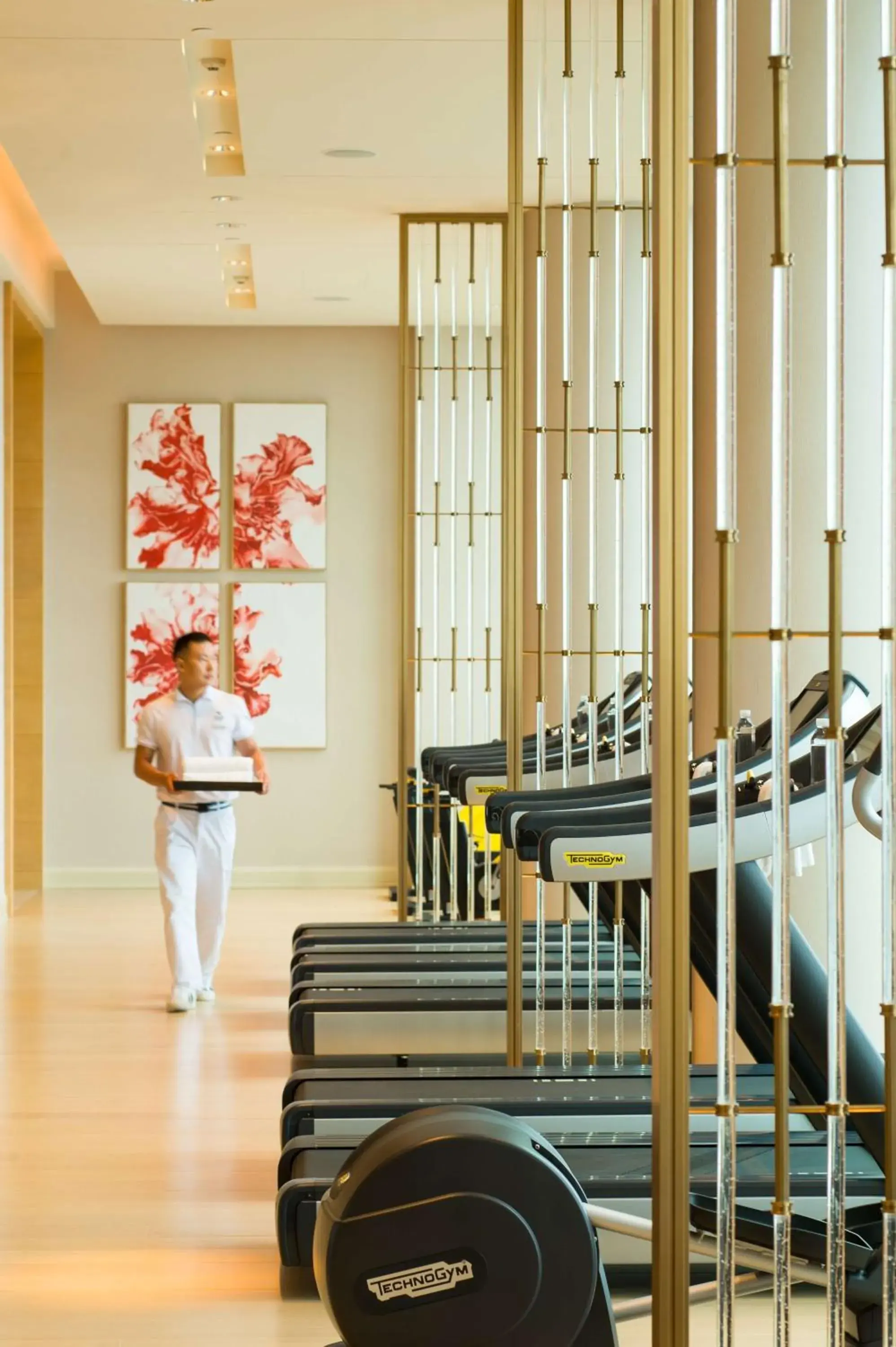 Fitness centre/facilities in Waldorf Astoria Chengdu