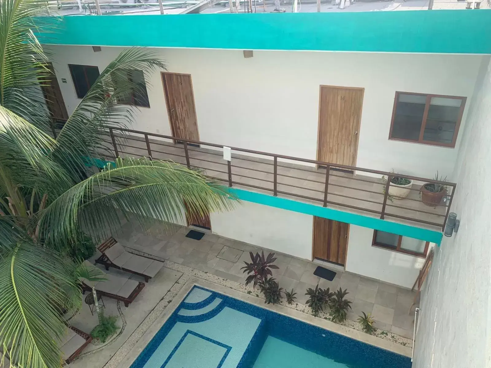 Property building, Pool View in Los Arcos Hotel - TULUM