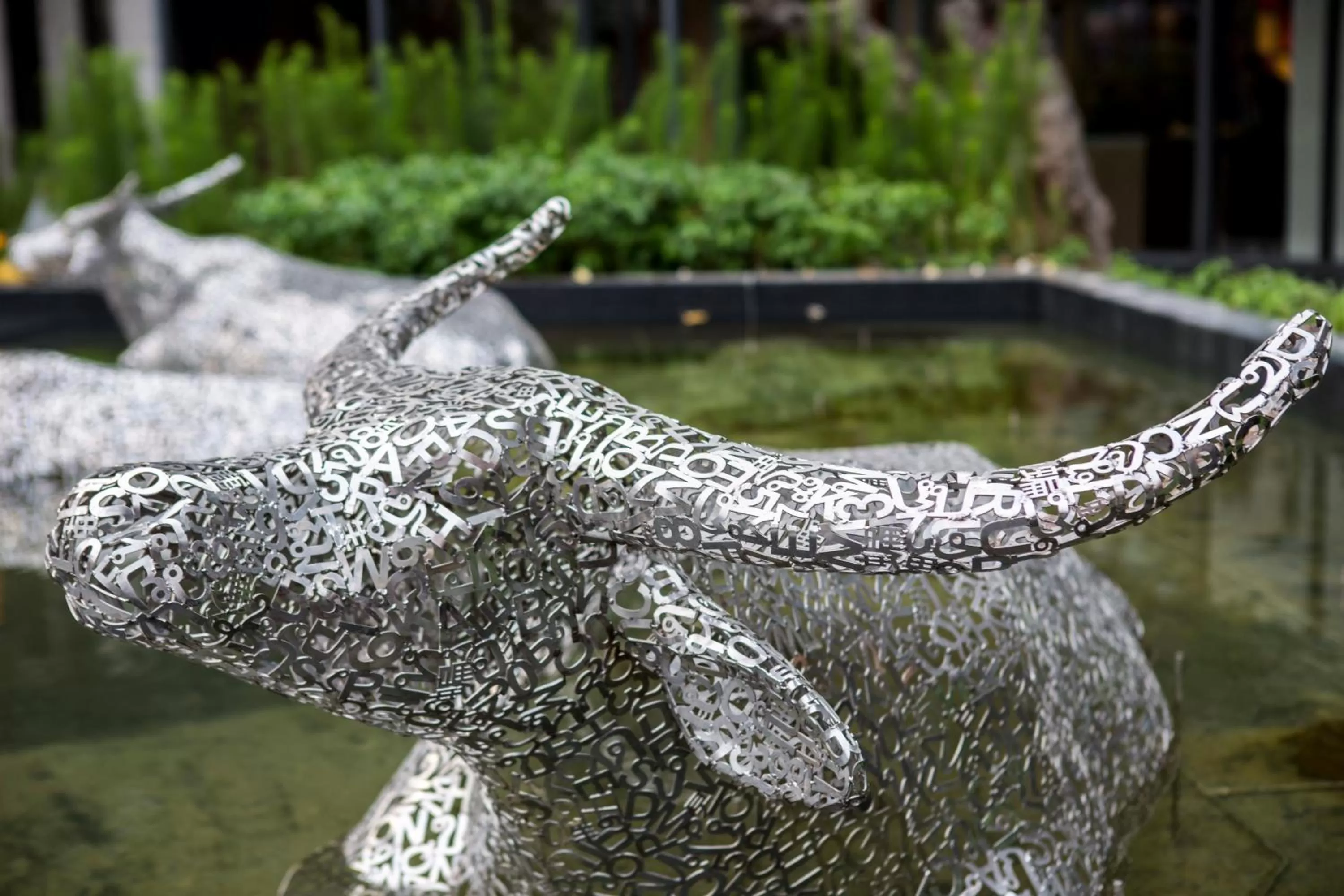 Decorative detail in U Nimman Chiang Mai