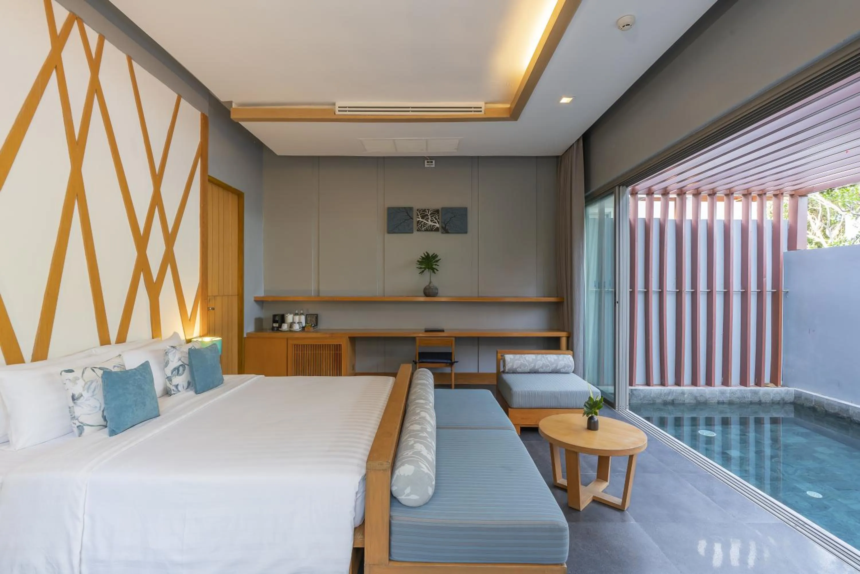 Bed in Synergy Samui