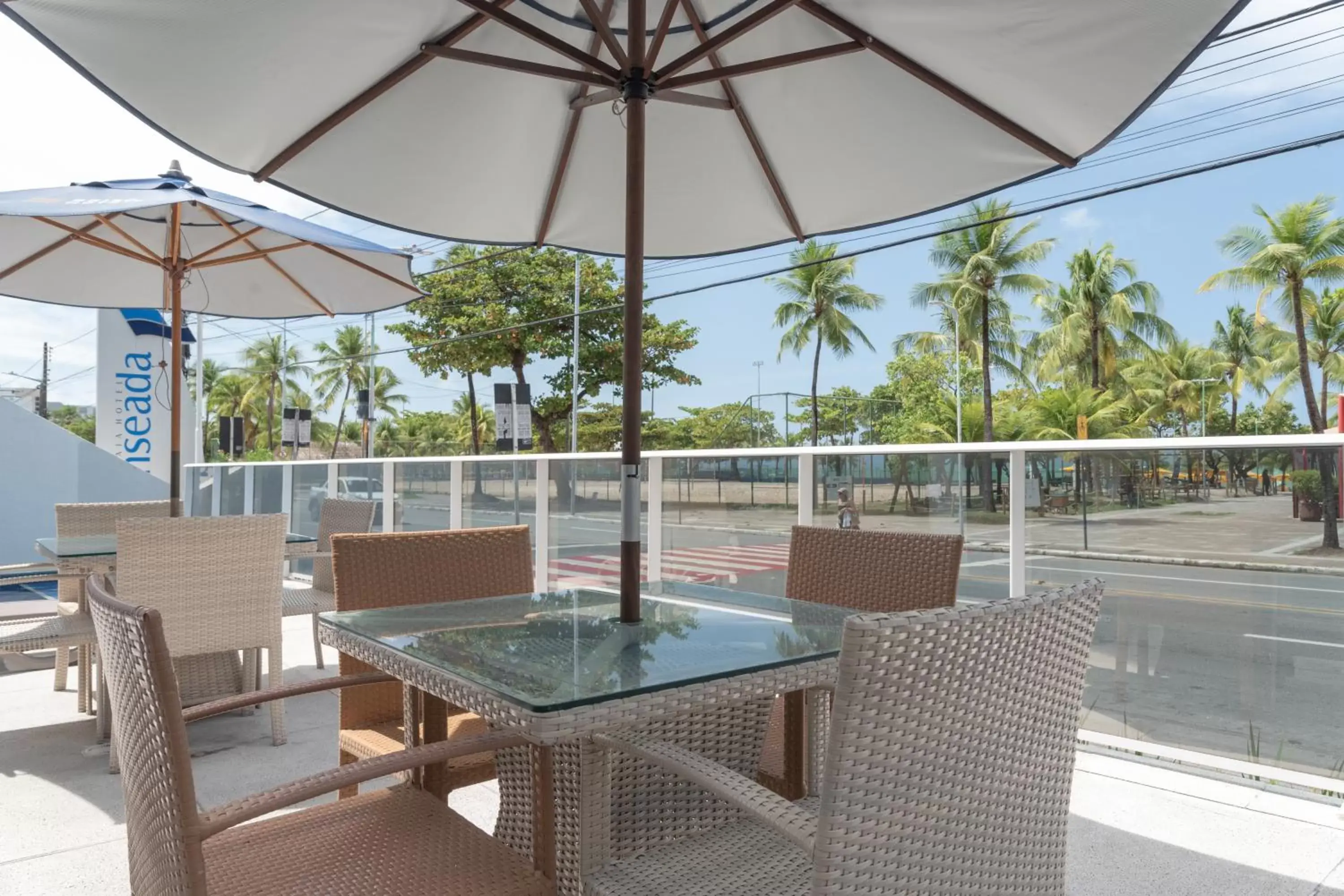 Pool view in Hotel Brisa Praia