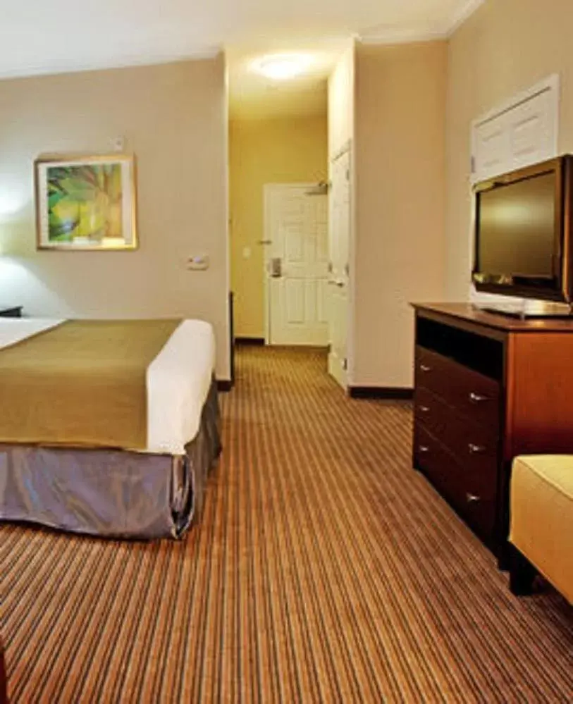 Bed in Holiday Inn Express Hotel & Suites New Iberia - Avery Island, an IHG Hotel