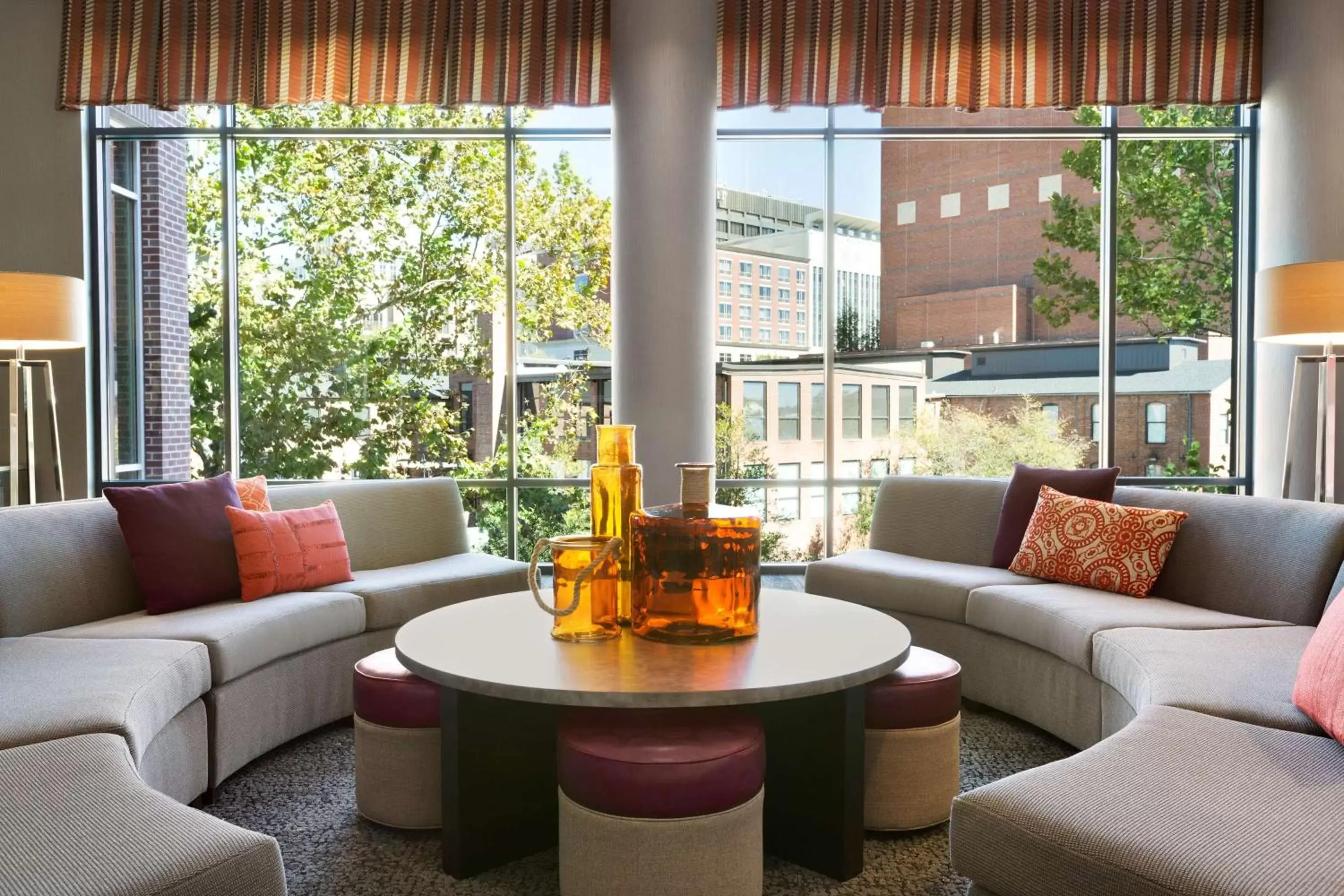 Lobby or reception, Seating Area in Embassy Suites by Hilton Greenville Downtown Riverplace