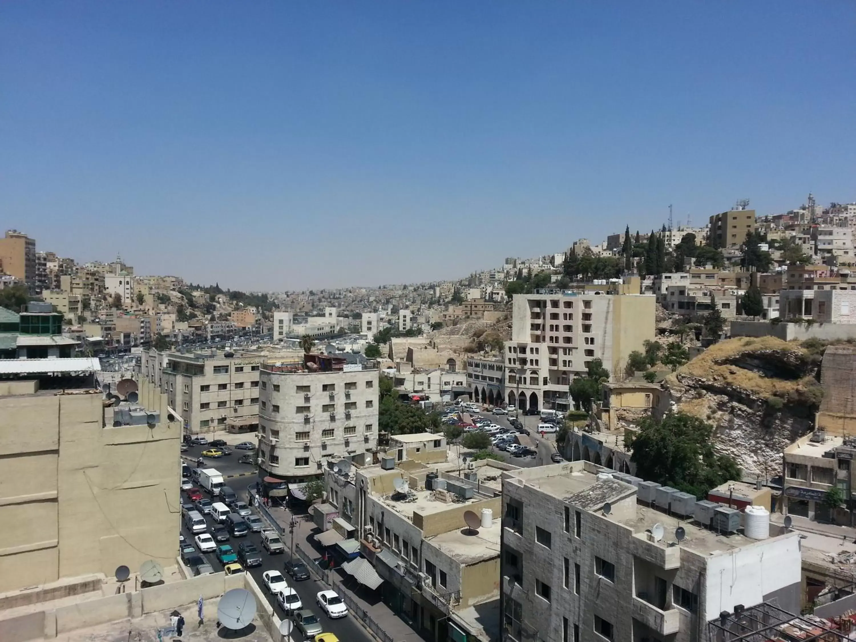 Bird's eye view in Arab Tower Hotel