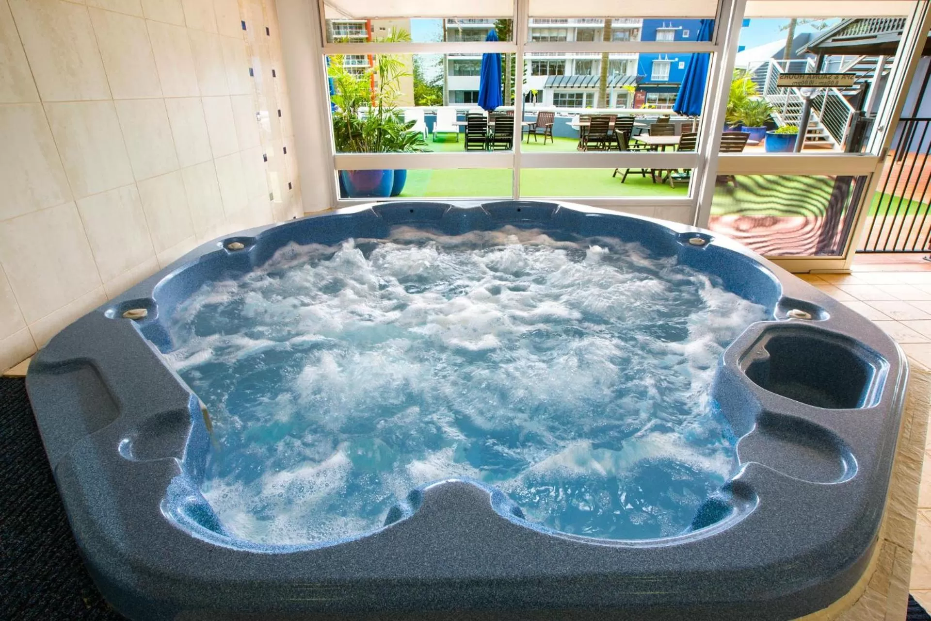 Hot Tub in Port Pacific Resort