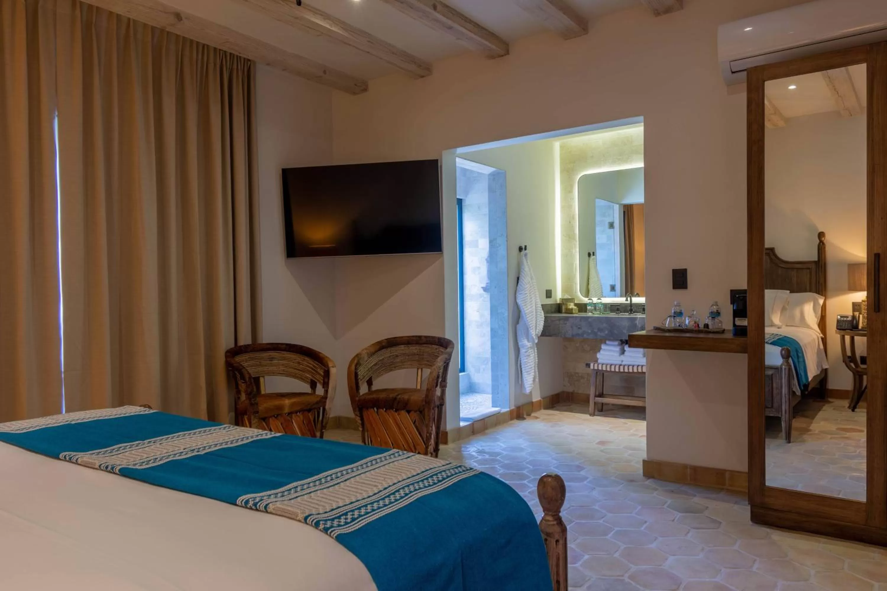 TV and multimedia, Bed in Casa 1810 Parque Hotel Boutique