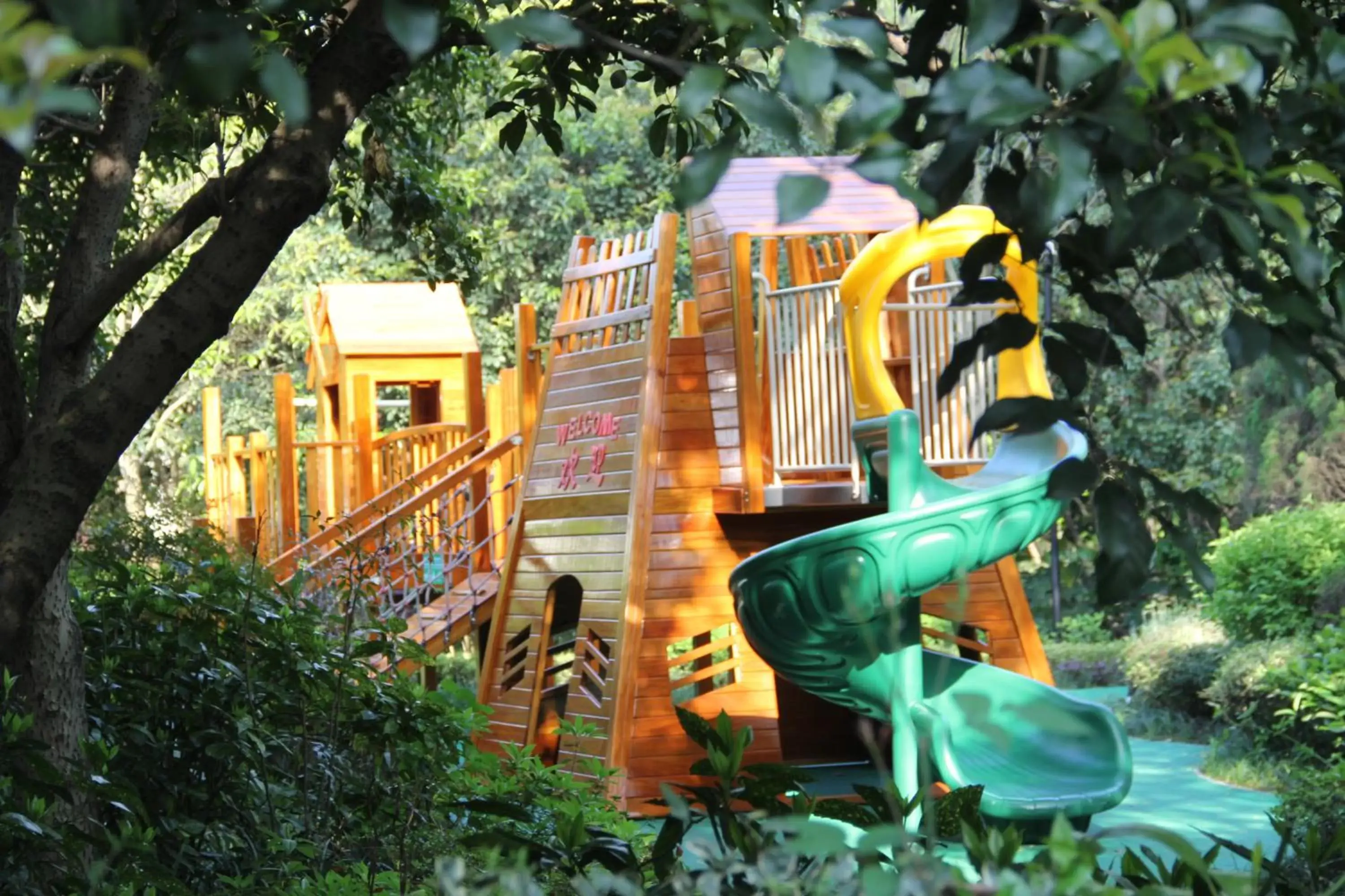 Children play ground, Children's Play Area in Four Seasons Hotel Hangzhou at West Lake