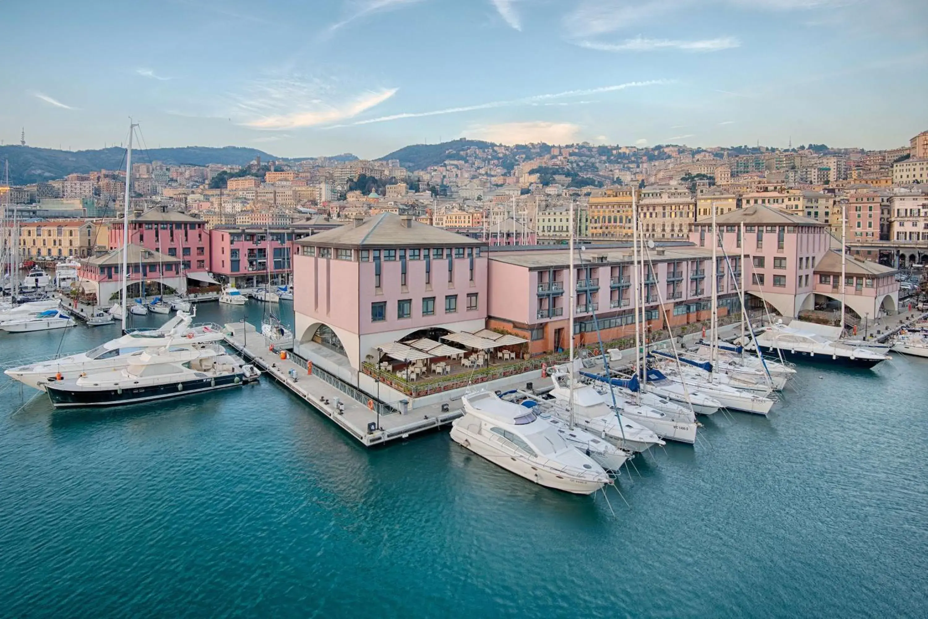 Property building, Bird's-eye View in NH Collection Genova Marina