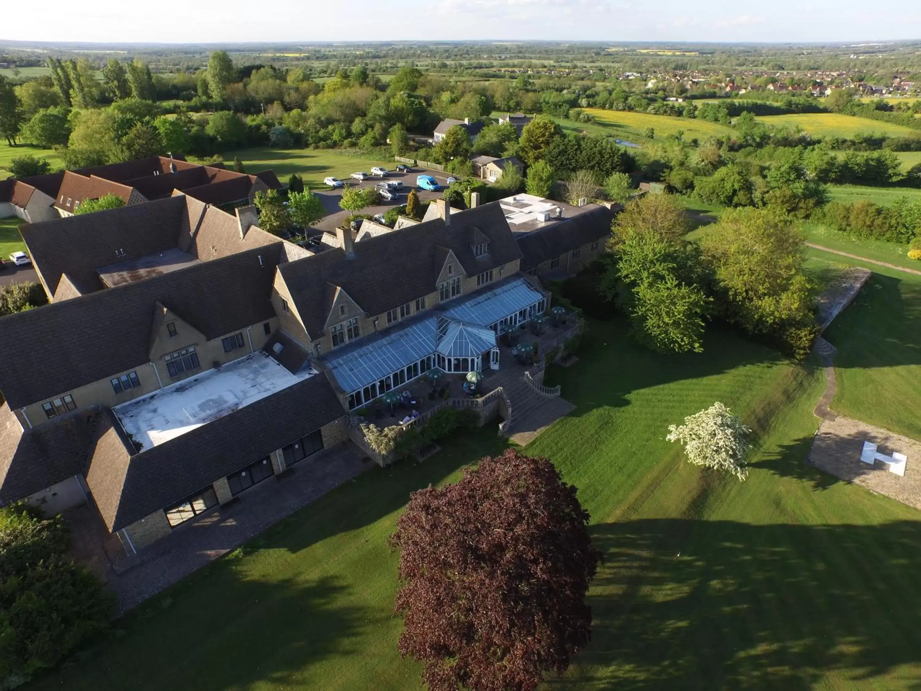 Bird's eye view, Bird's-eye View in Cricklade House Hotel, Sure Hotel Collection by Best Western