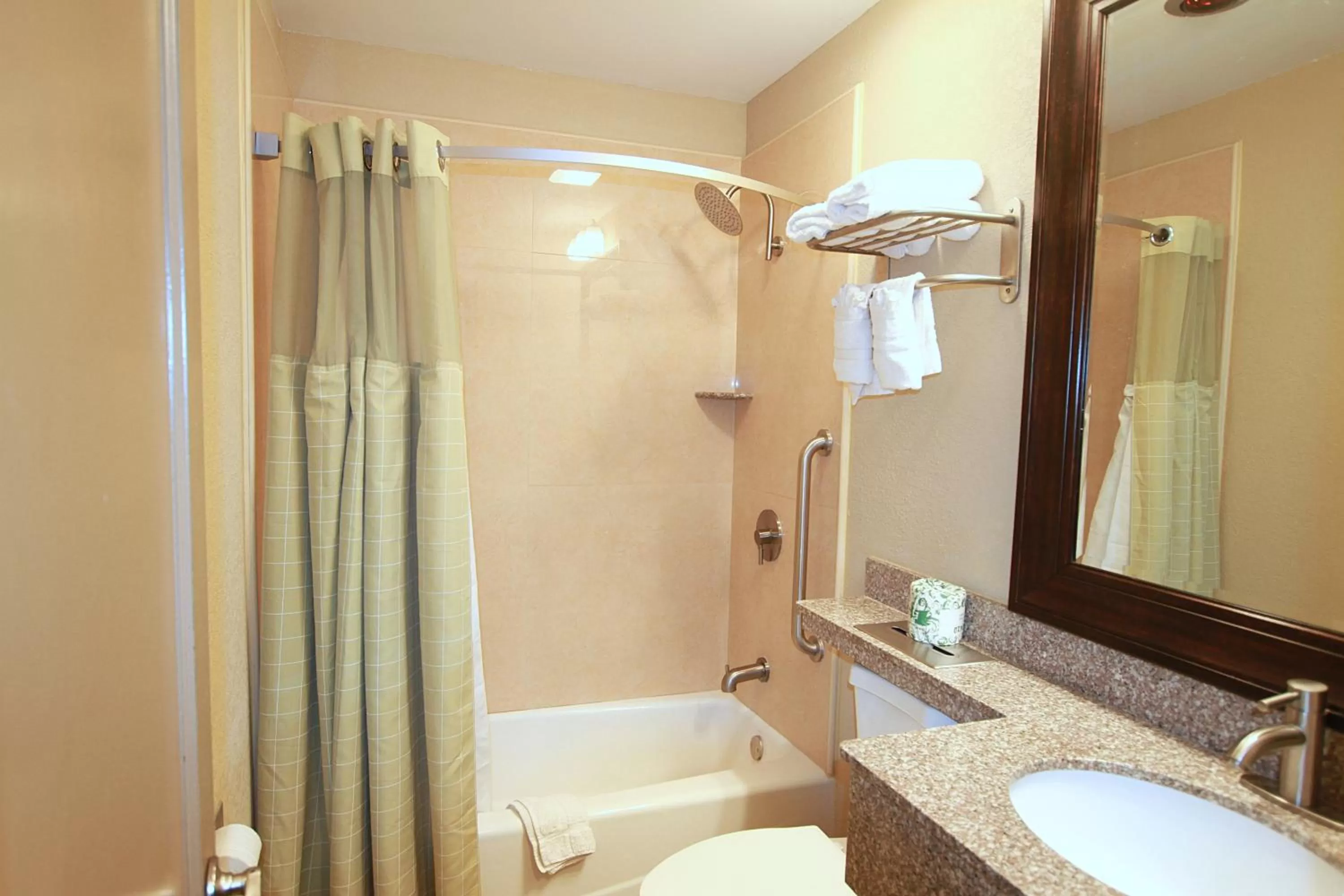 Bathroom in Travel Inn & Suites Flemington