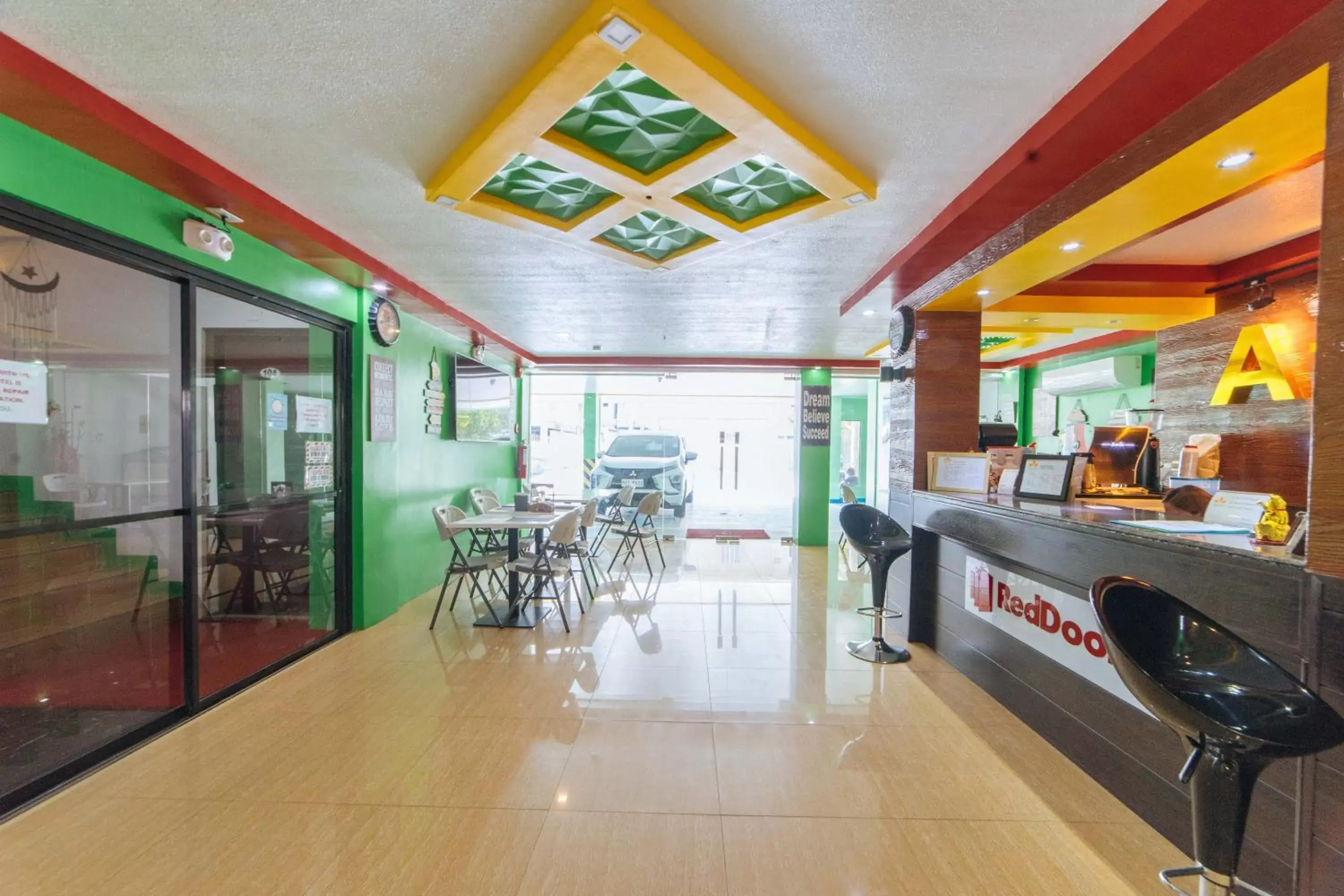 Lobby or reception in RedDoorz near Notre Dame of Dadiangas University Lobby or reception in RedDoorz near Notre Dame of Dadiangas University
