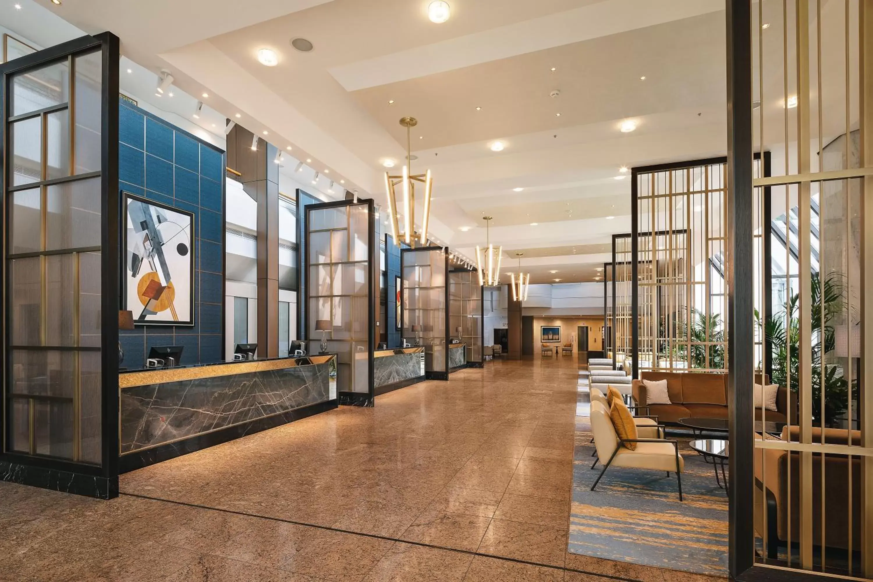 Lobby or reception in InterContinental Berlin, an IHG Hotel