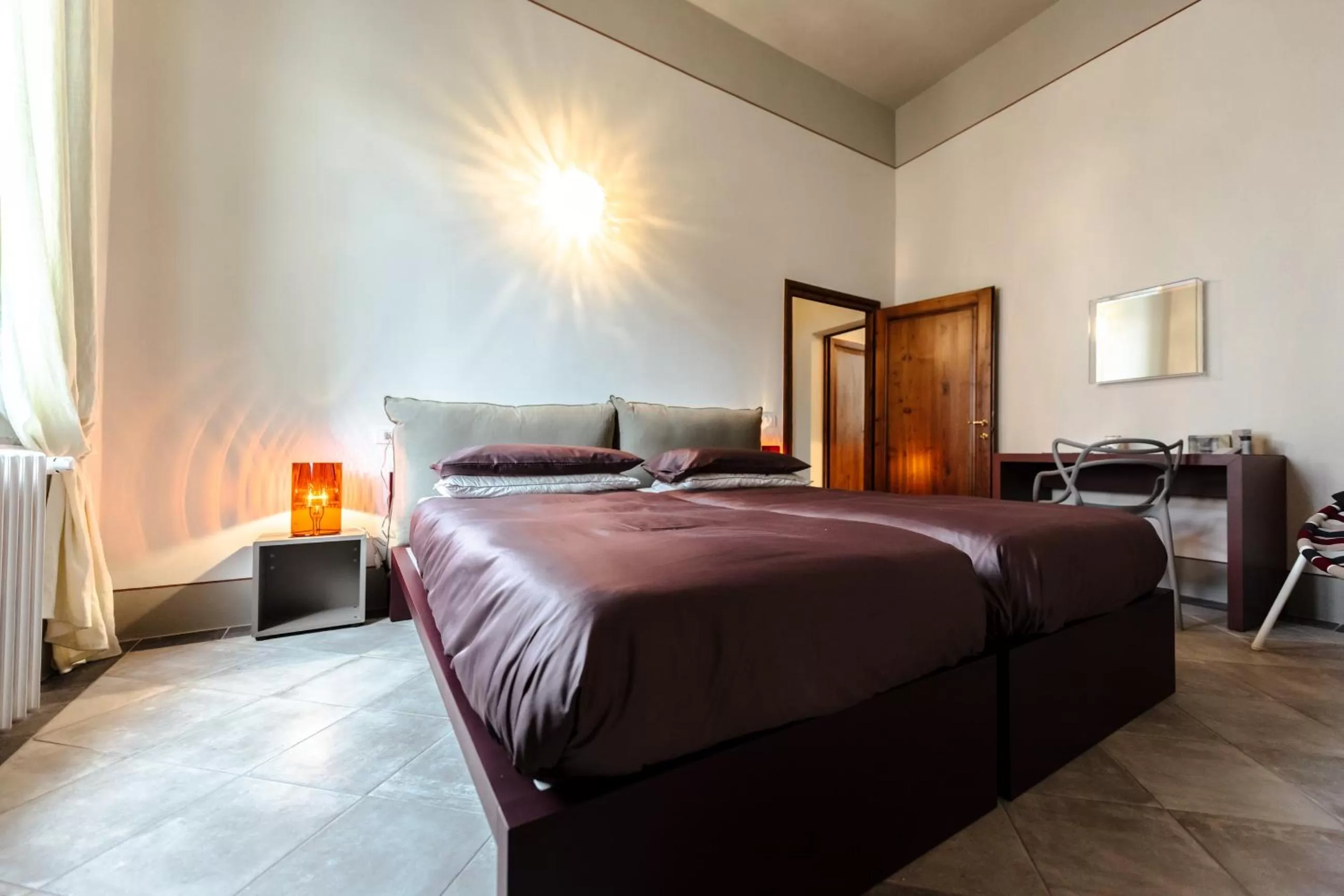 Bedroom, Bed in Residenza Cavour