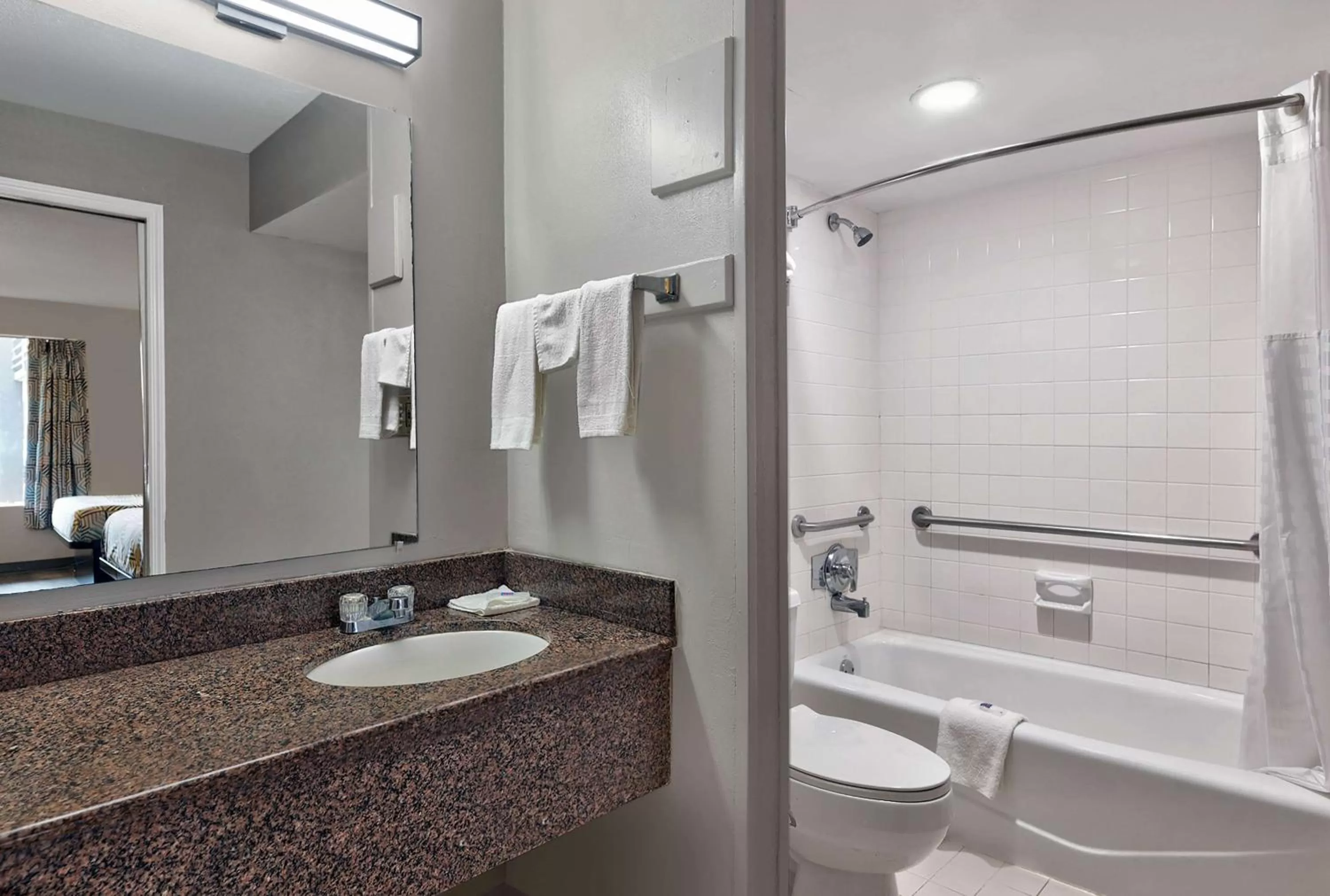 Photo of the whole room in Motel 6 McDonough, GA