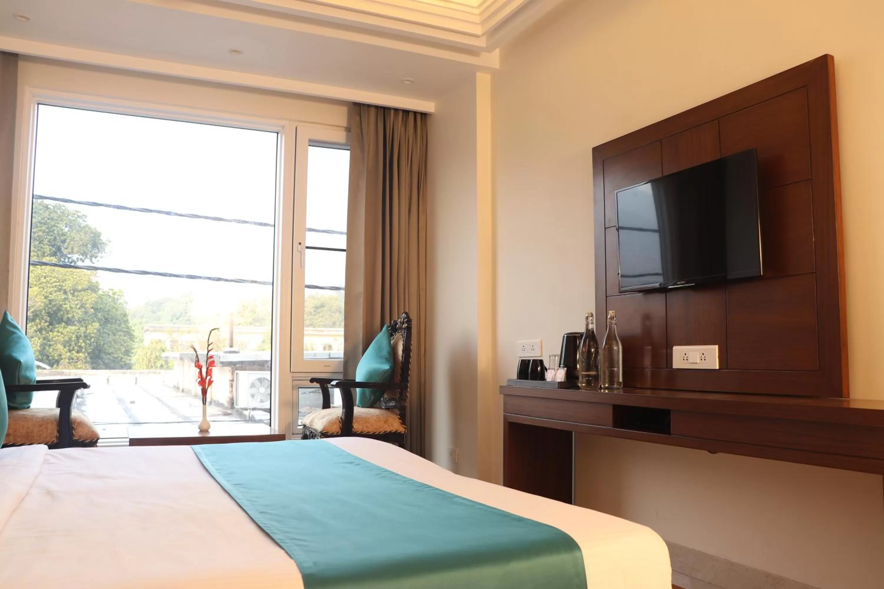 Bed in Hotel Green One Earth