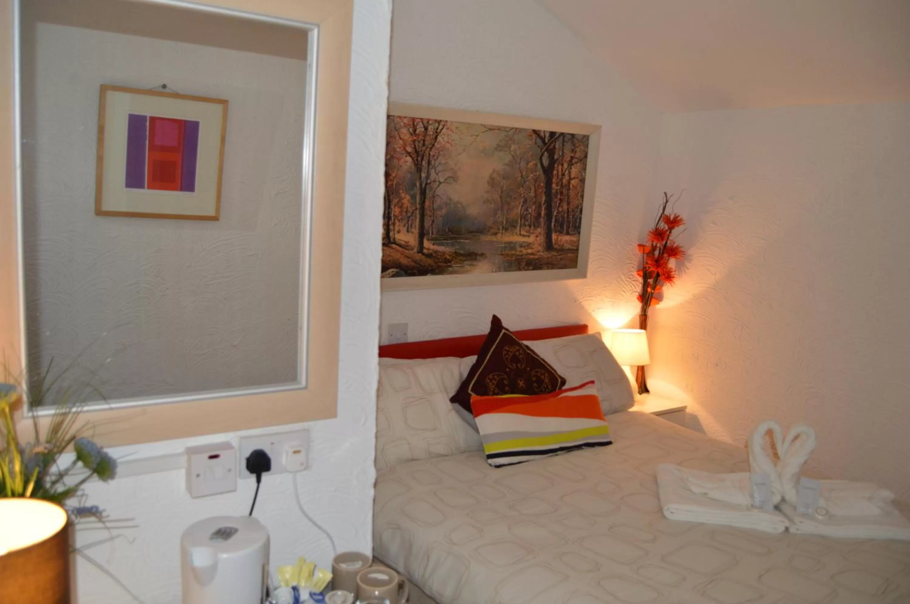 Bed in Wilsons Hotel - Blackpool Tower View