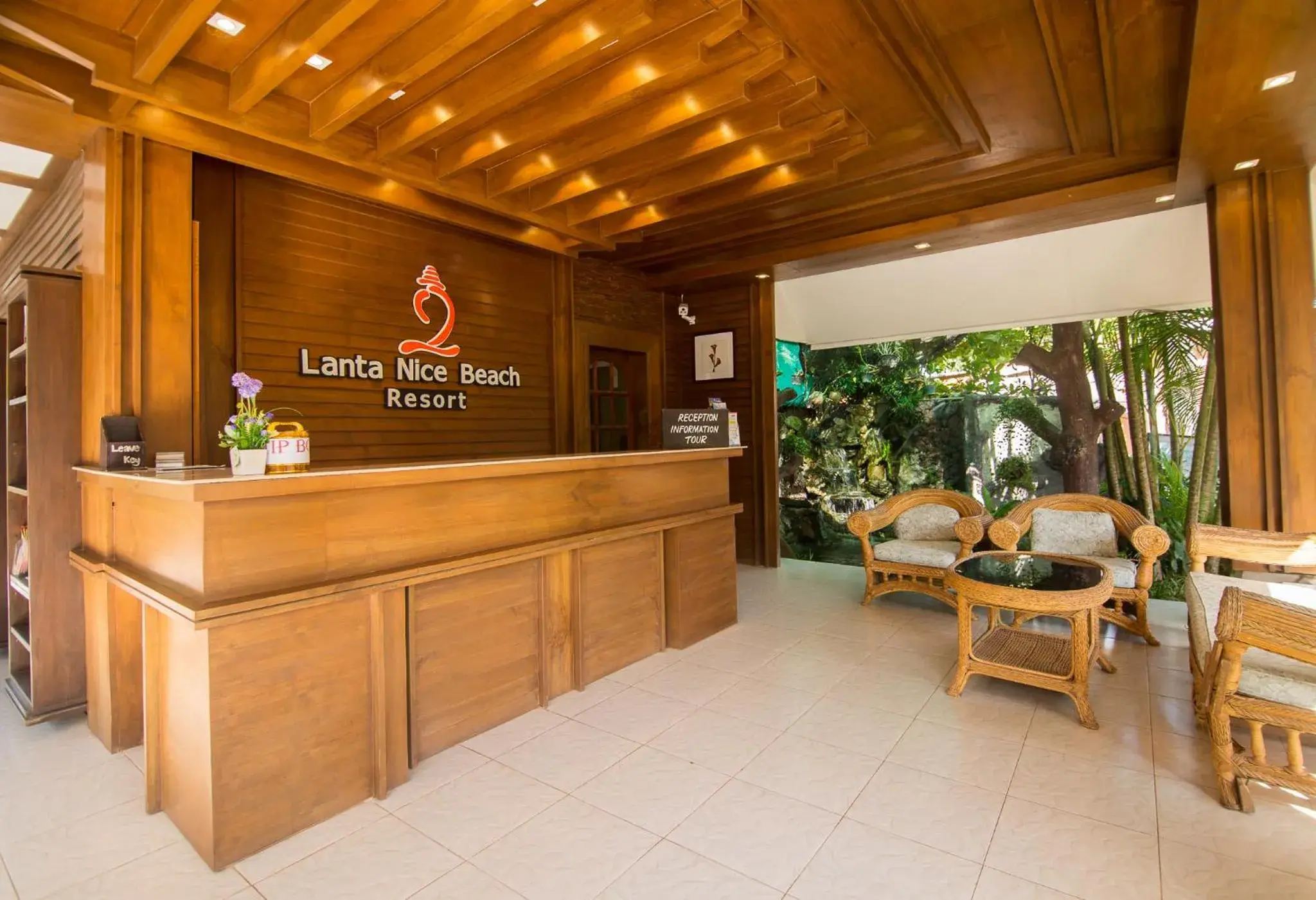 Lobby or reception, Lobby/Reception in Lanta Nice Beach Resort - SHA Extra Plus
