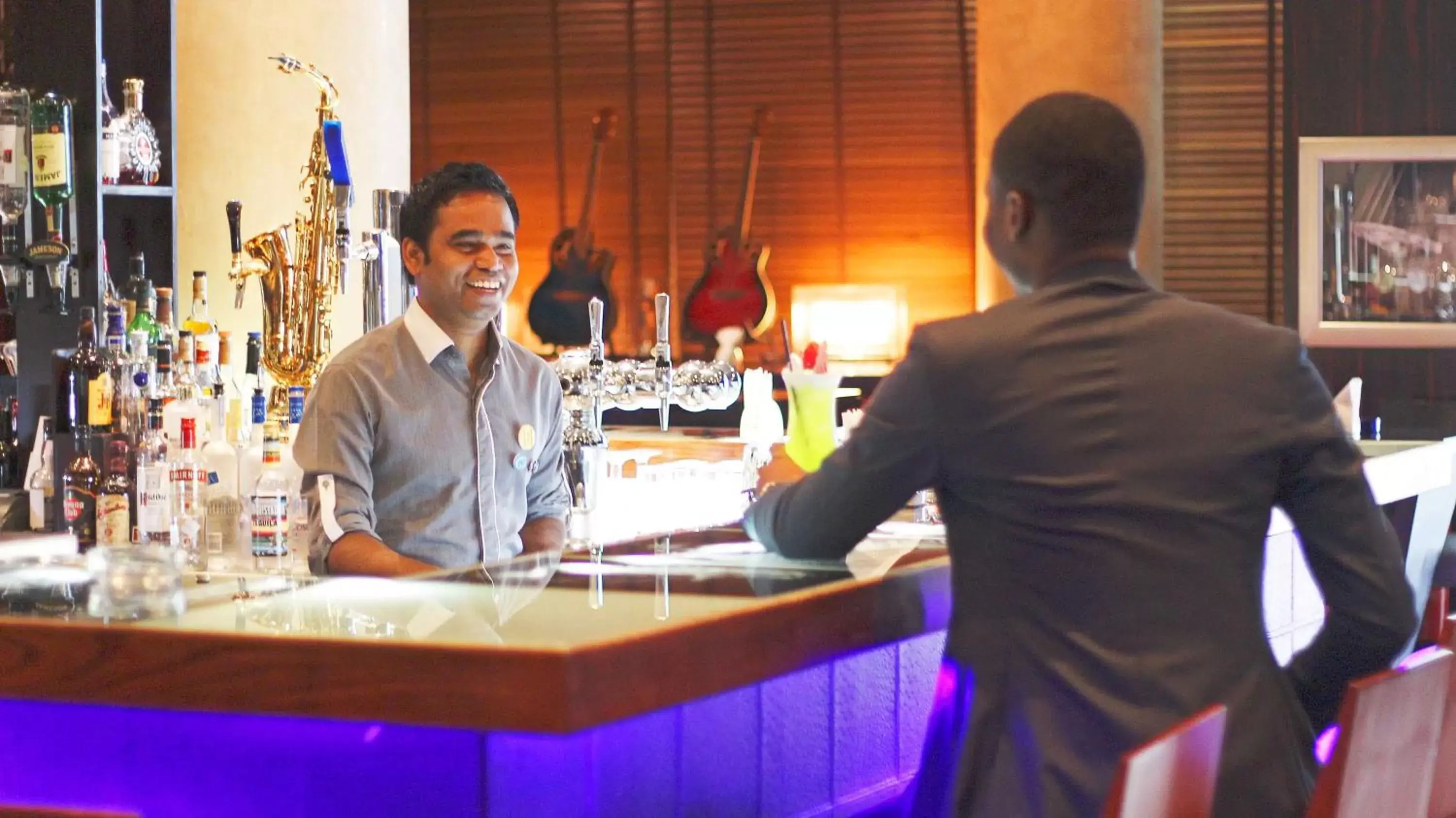 Lounge or bar in Novotel World Trade Centre Dubai