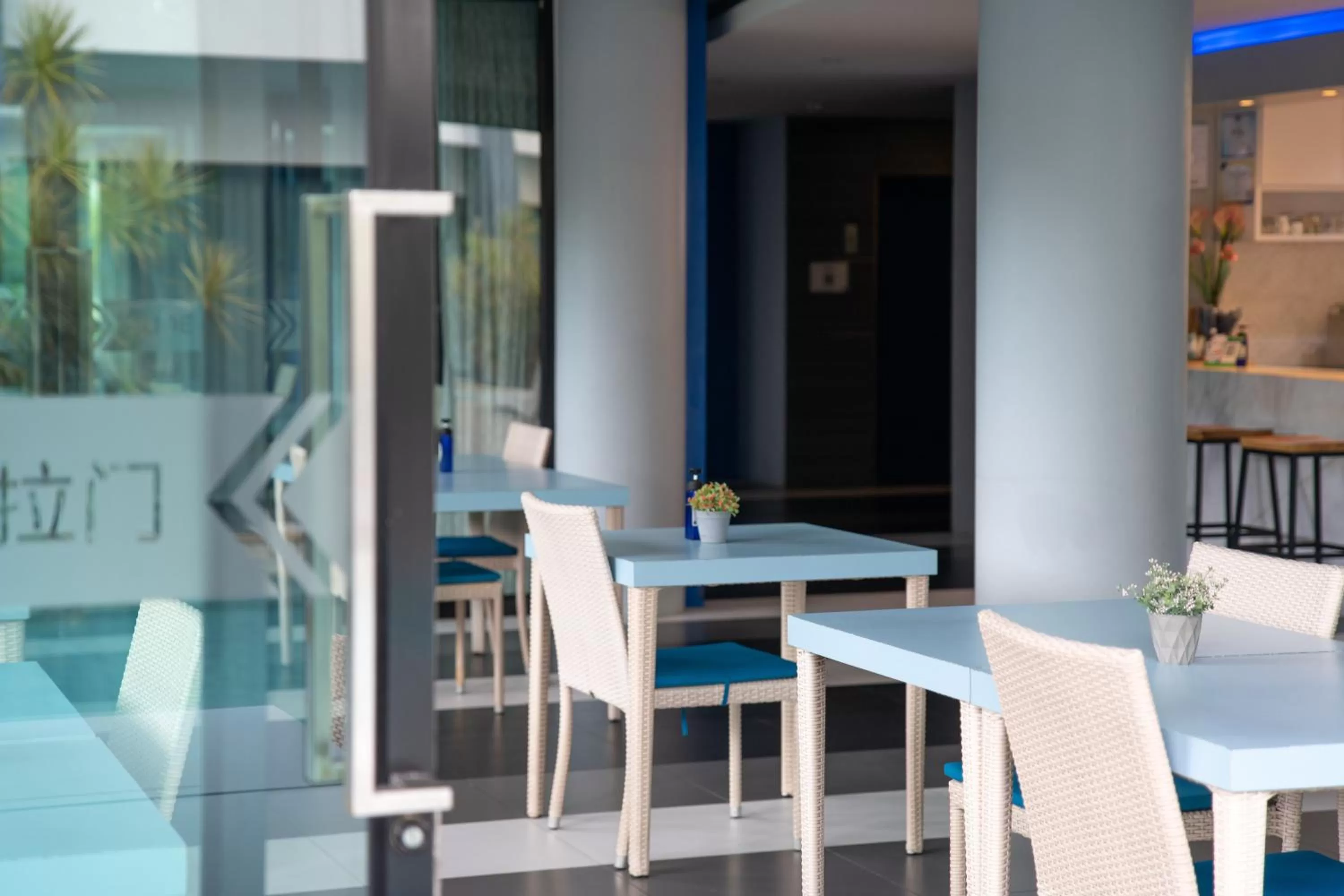Dining area in Krabi SeaBass Hotel