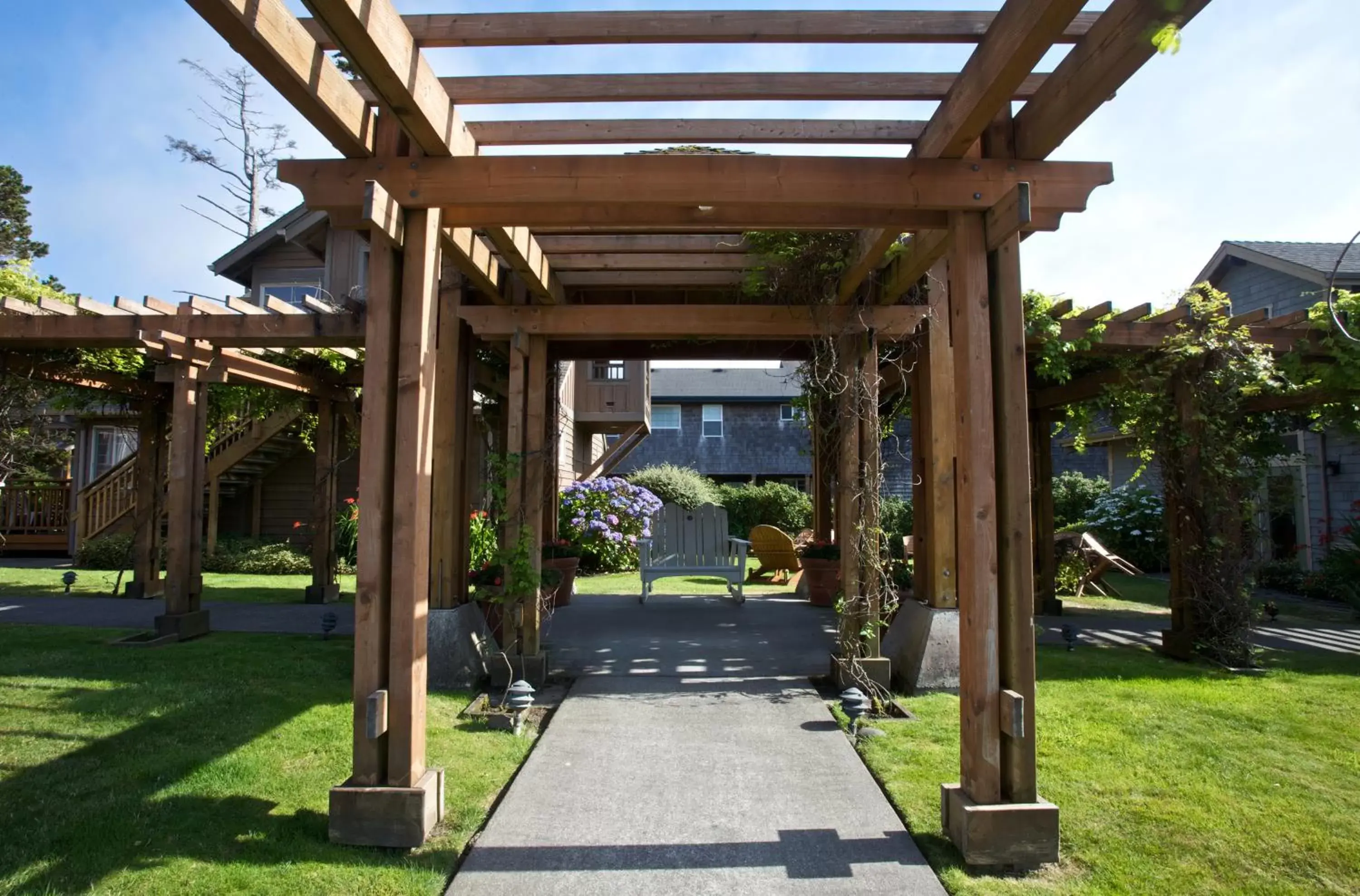 Garden in Inn at Cannon Beach