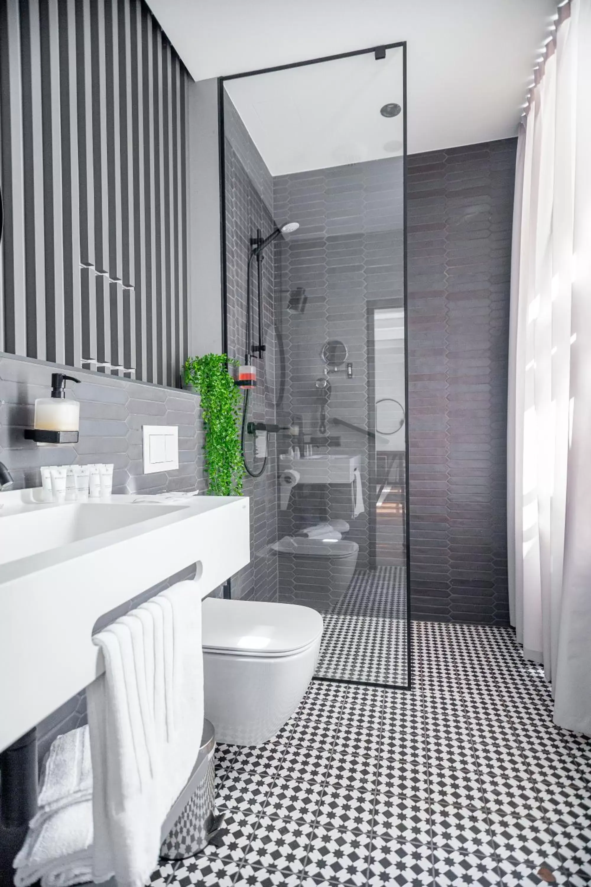 Shower, Bathroom in Rixwell Konventa Seta Design Hotel