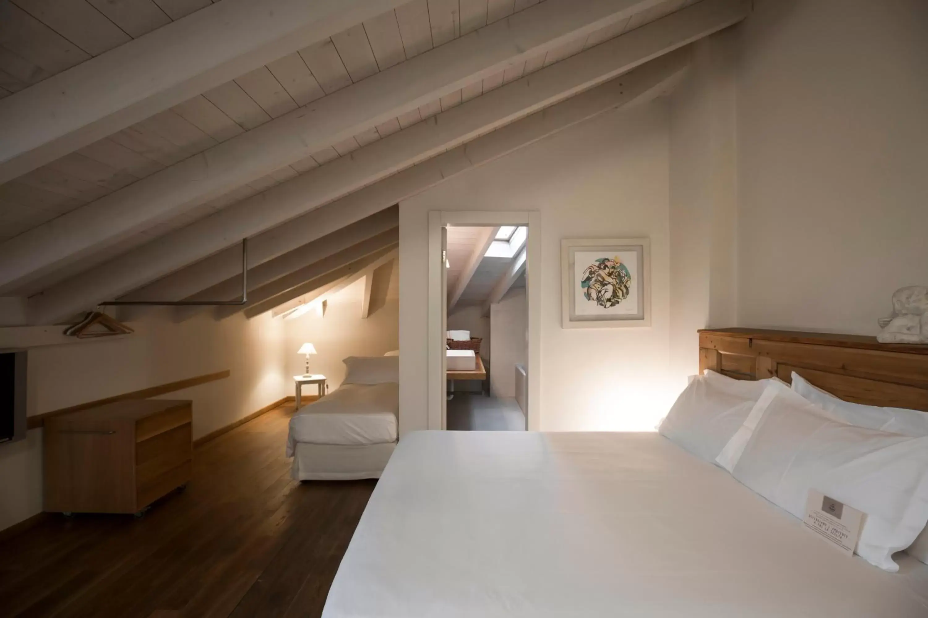 Bed in Art Hotel Varese