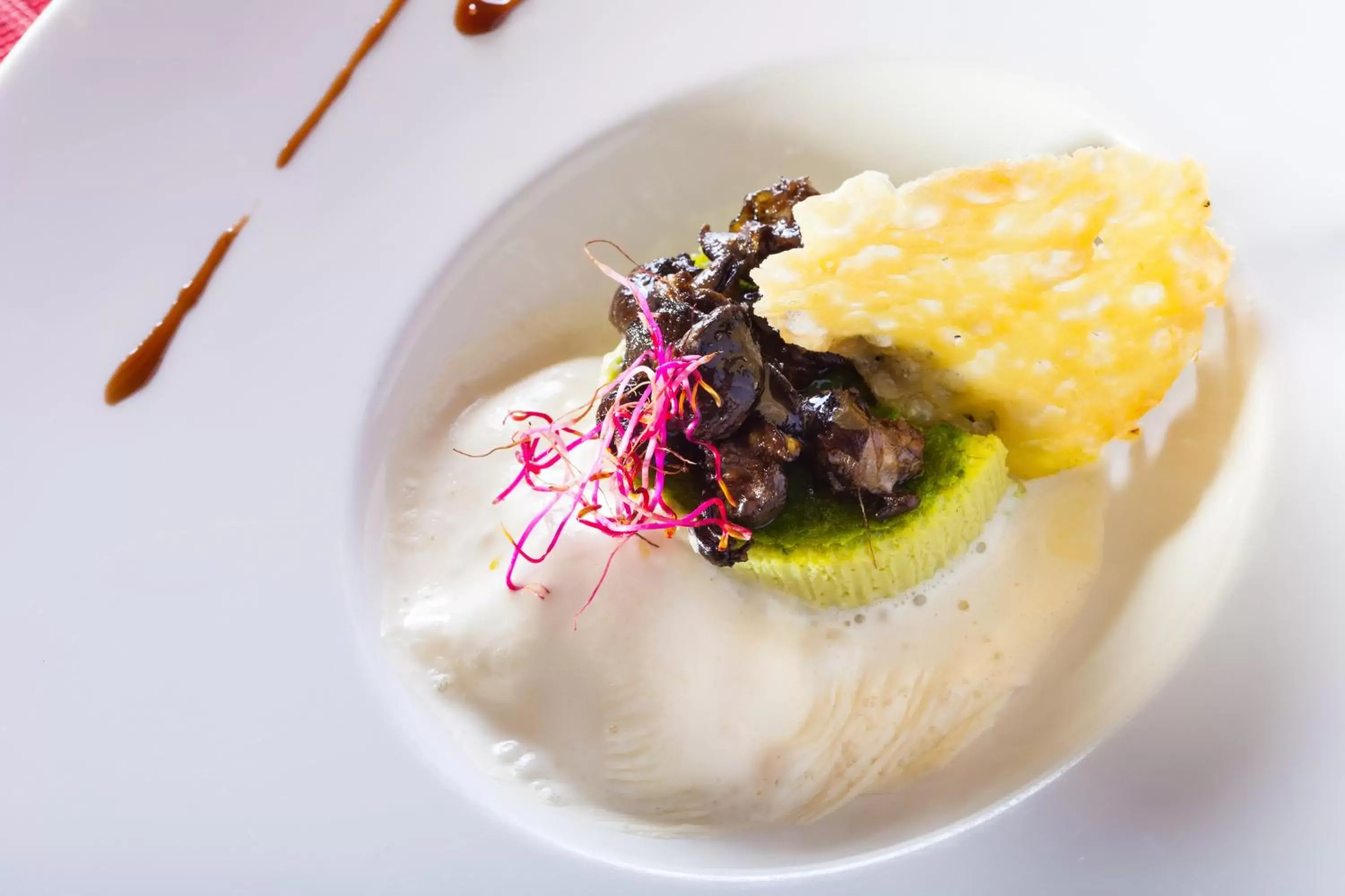 Food close-up in Logis Hostellerie D'Aussois Food close-up in Logis Hostellerie D'Aussois