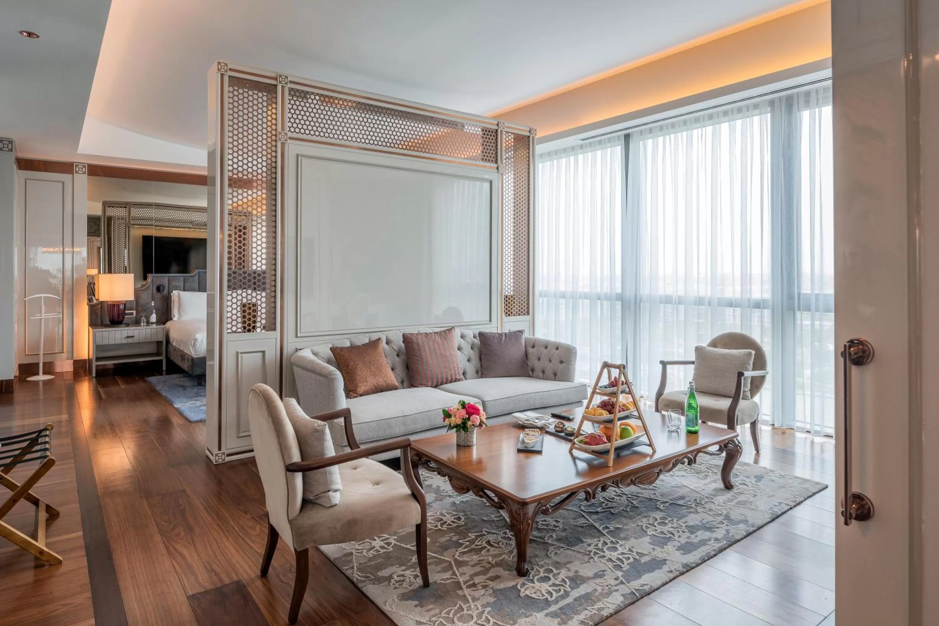 Seating area in Hilton Tashkent City