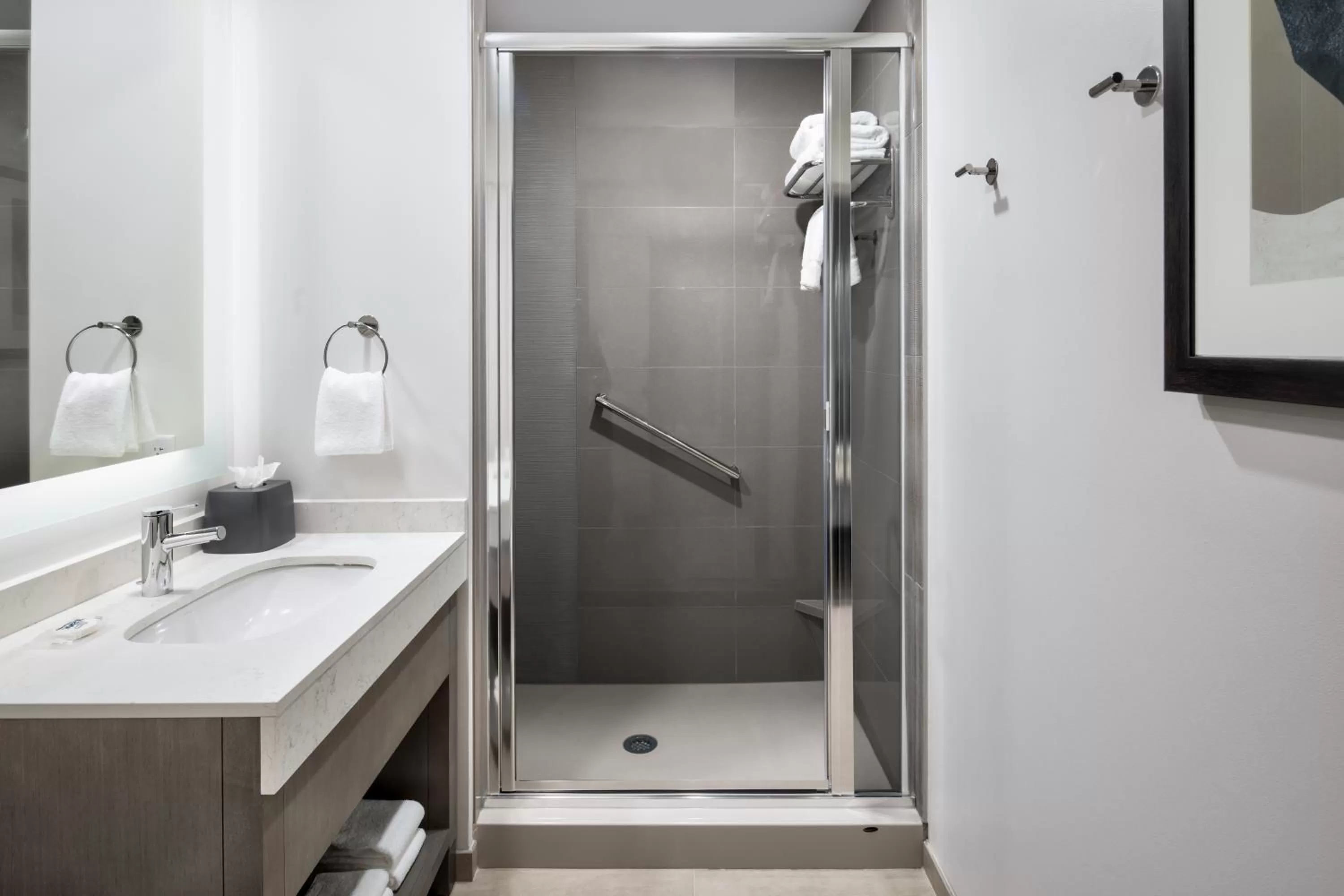 Bathroom in Hyatt House Denver Aurora Anschutz Medical Campus