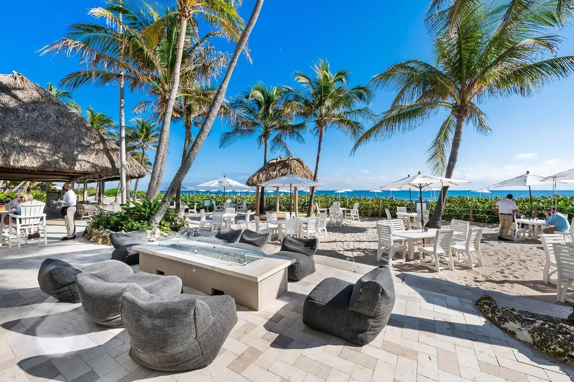 Seating area, Beach in Beachcomber Resort & Club