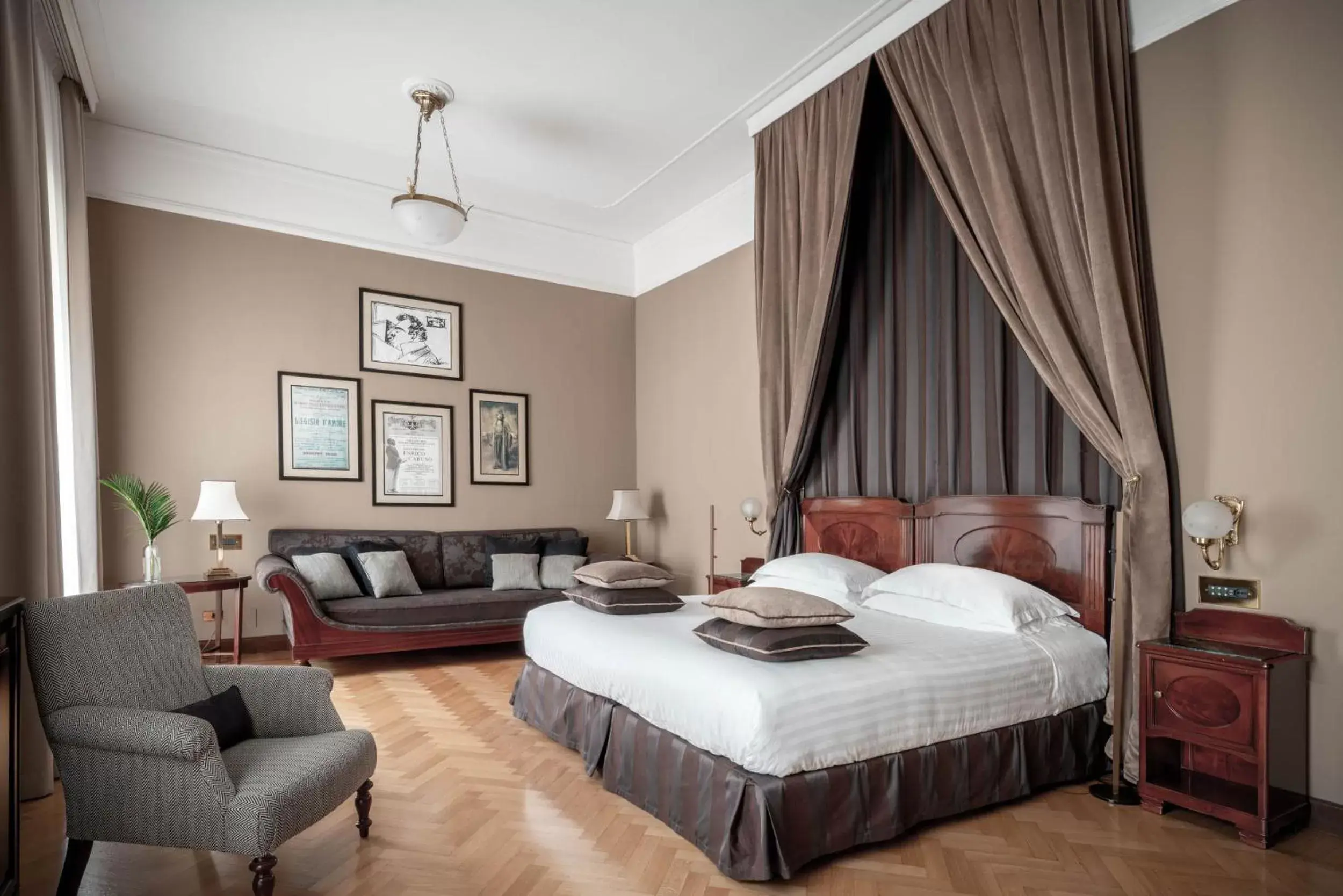 Bed in Grand Hotel et de Milan - The Leading Hotels of the World