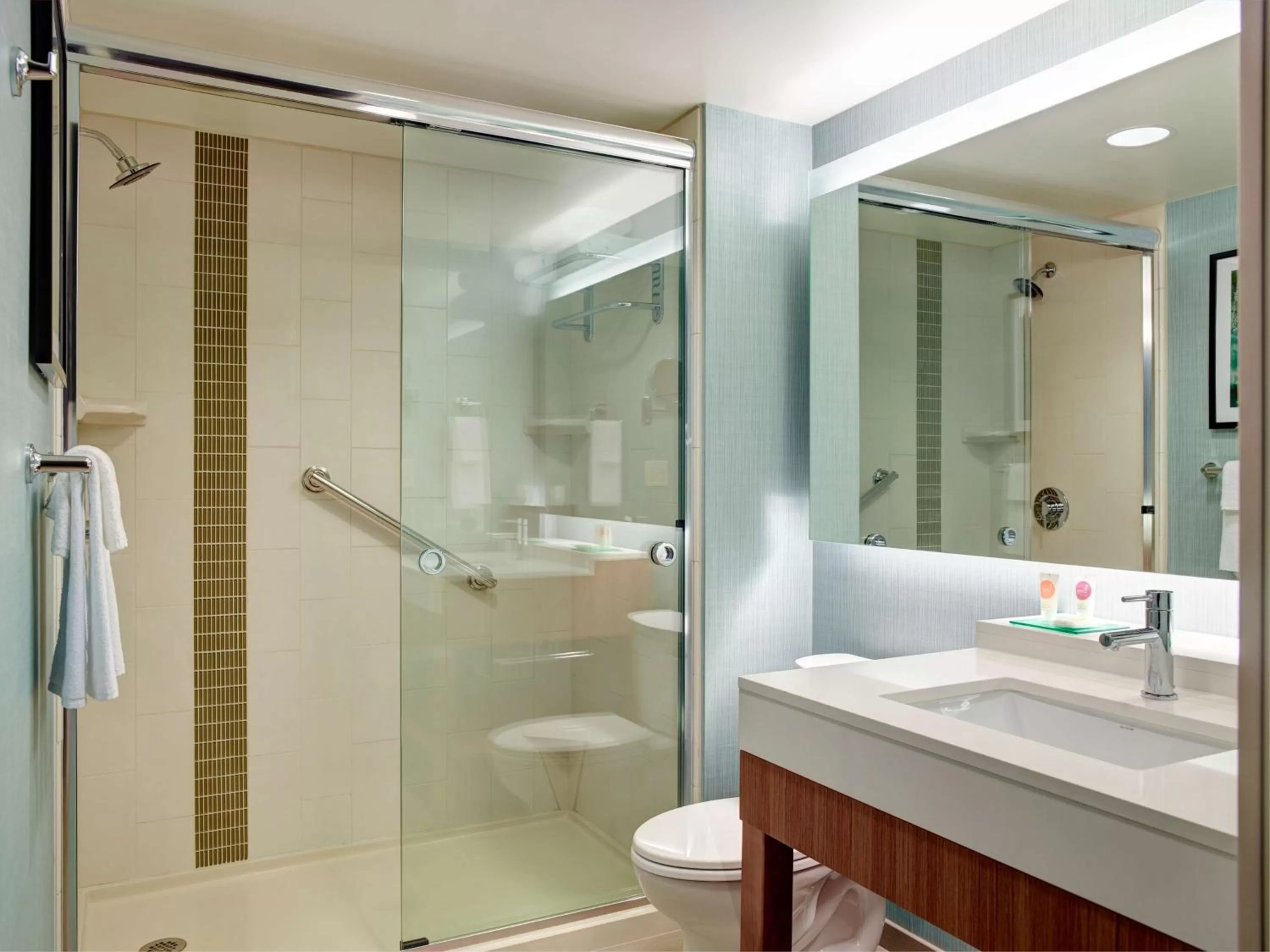 Bathroom in Hyatt Place Arlington Courthouse