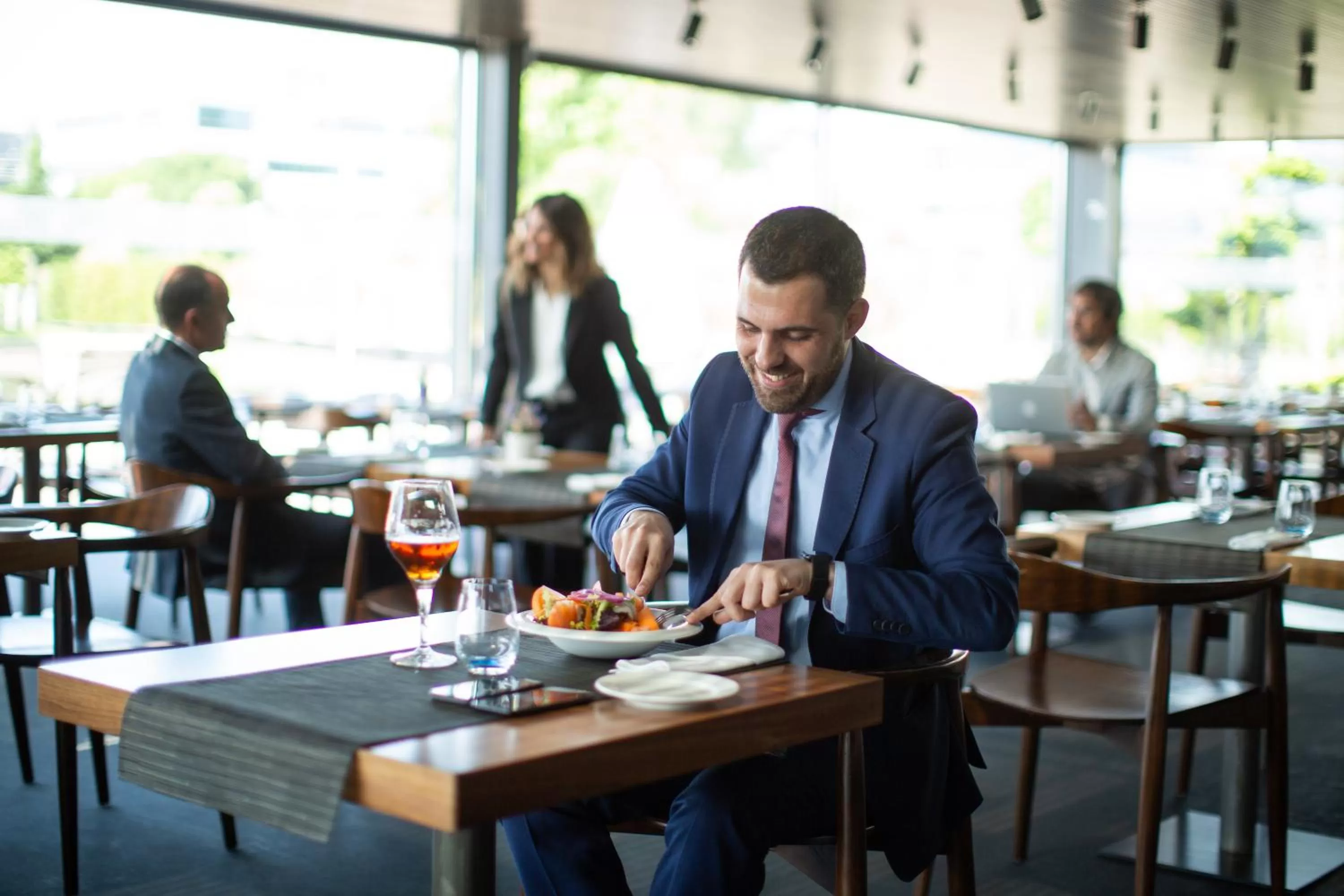 Restaurant/places to eat in BAH Barcelona Airport Hotel