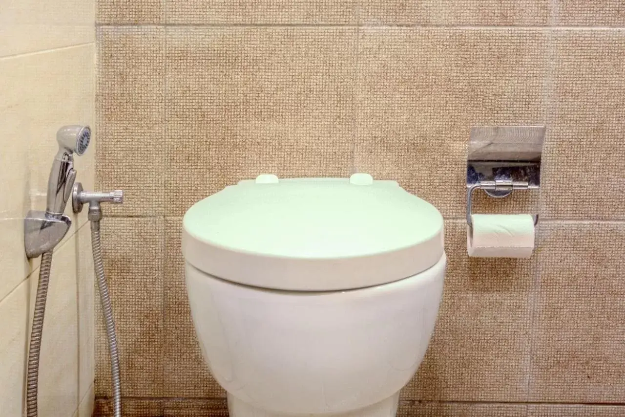 Bathroom in Hotel Dreamland Chandigarh Bathroom in Hotel Dreamland Chandigarh