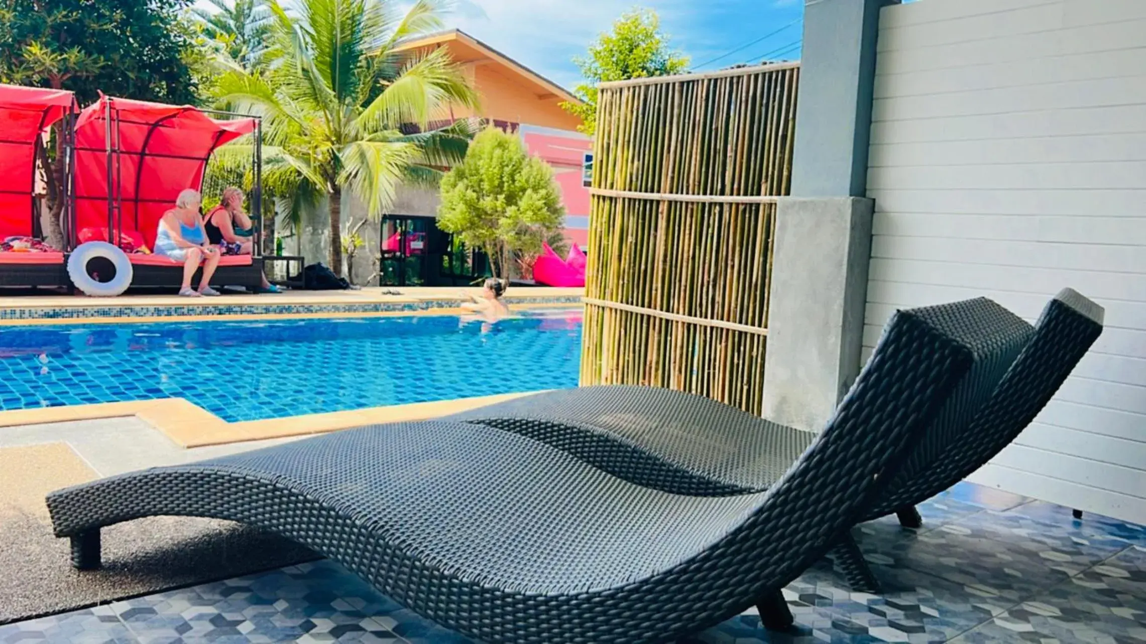 Swimming Pool in Pinky Bungalow Resort - SHA Extra Plus