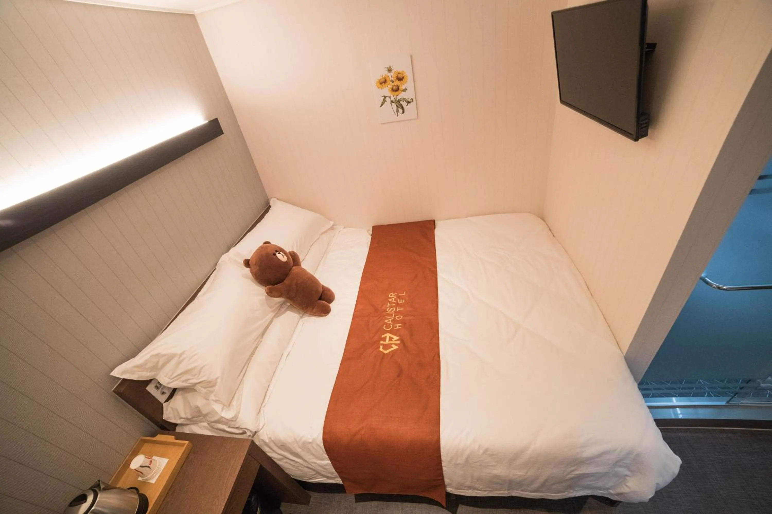 Bed in Calistar Hotel