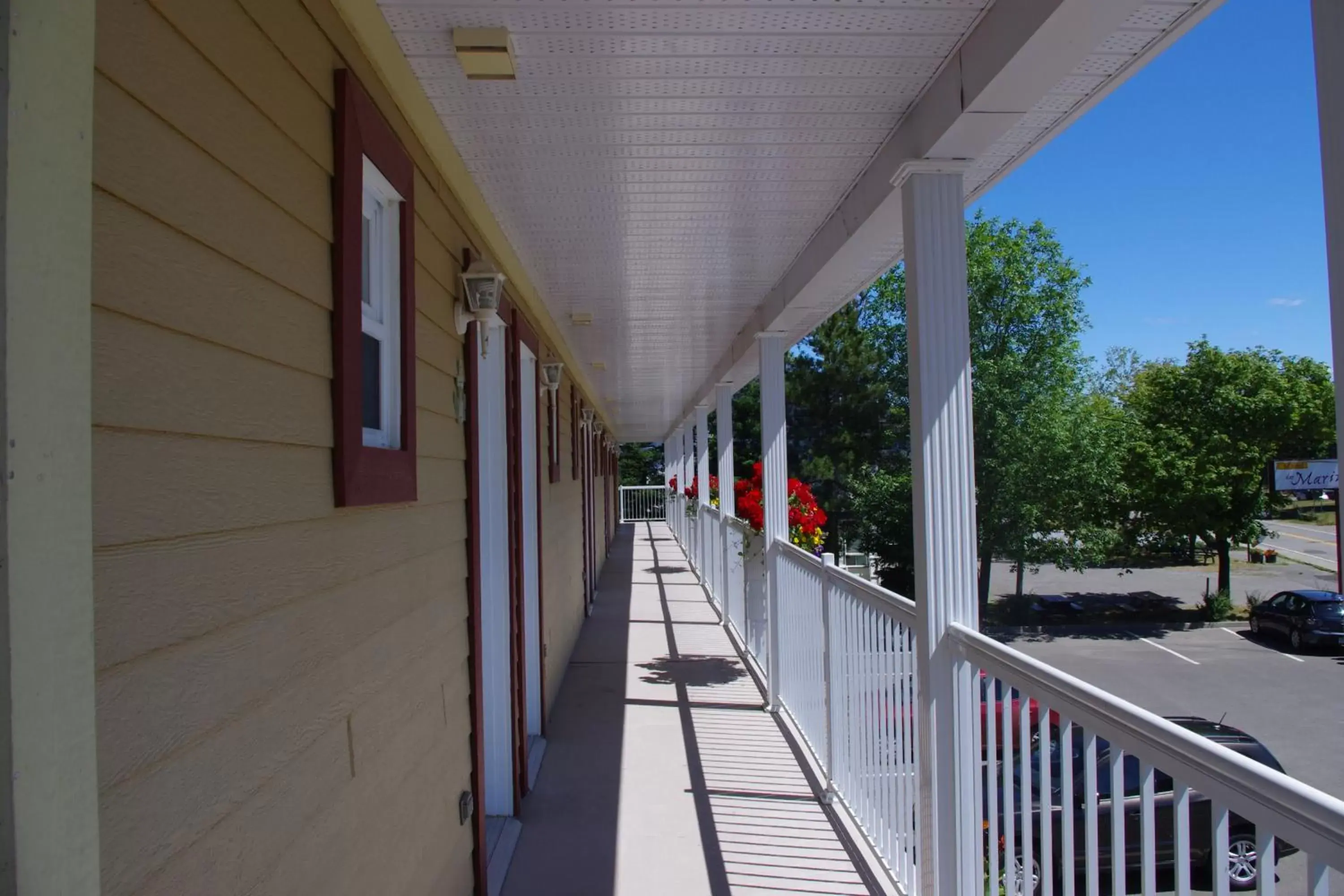 Balcony/Terrace in Motel des Mariniers