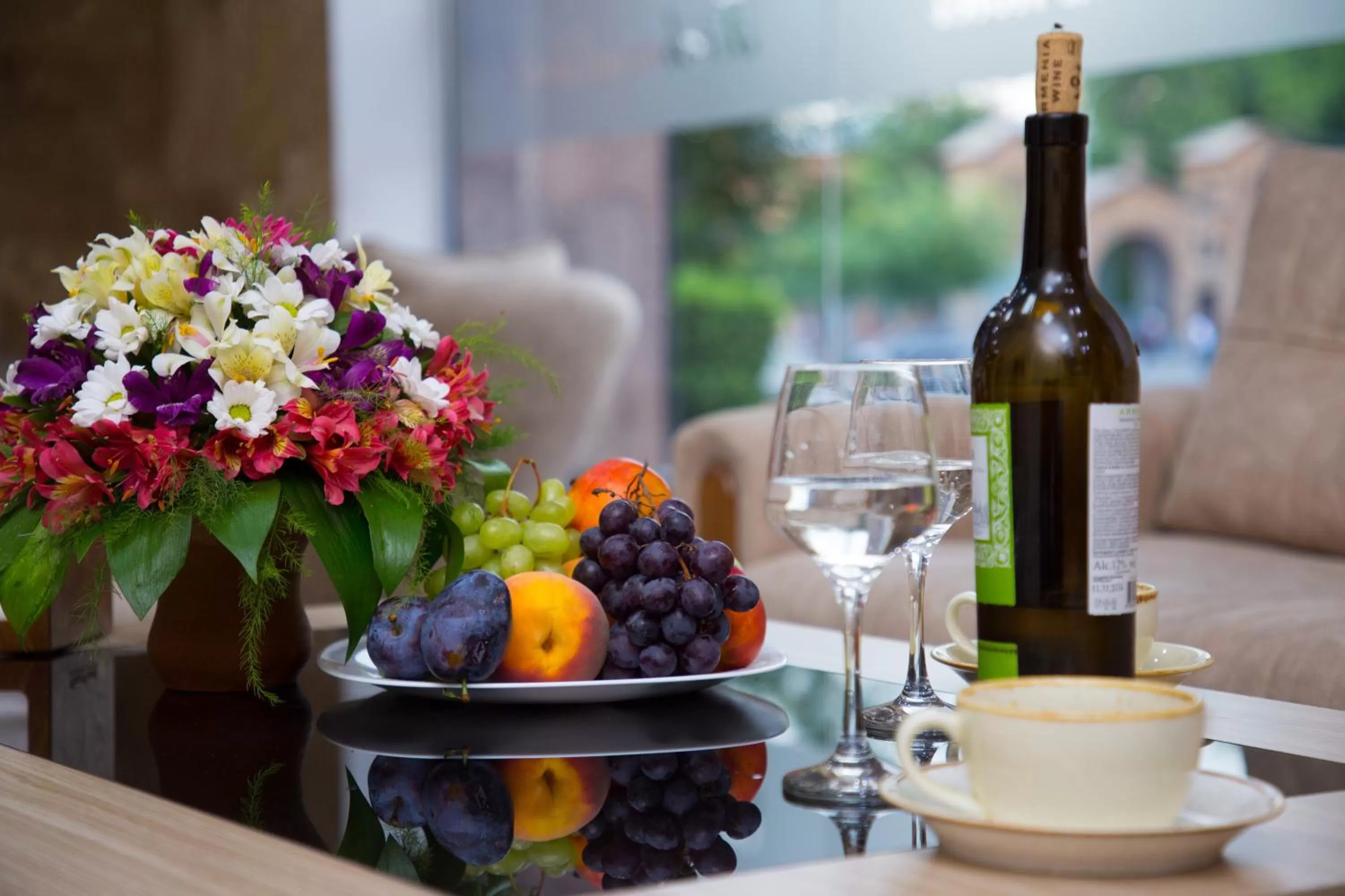 Food and drinks in Richmind Hotel