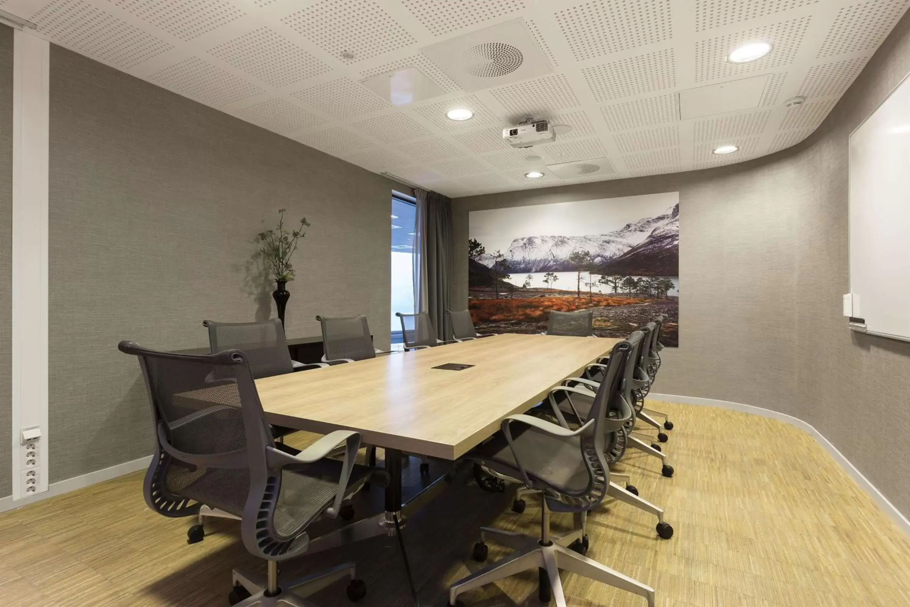 Meeting/conference room in Scandic Narvik