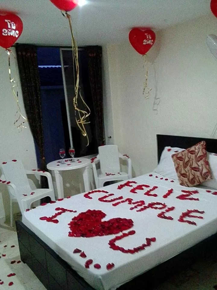 Bed in Blue Star Hotel