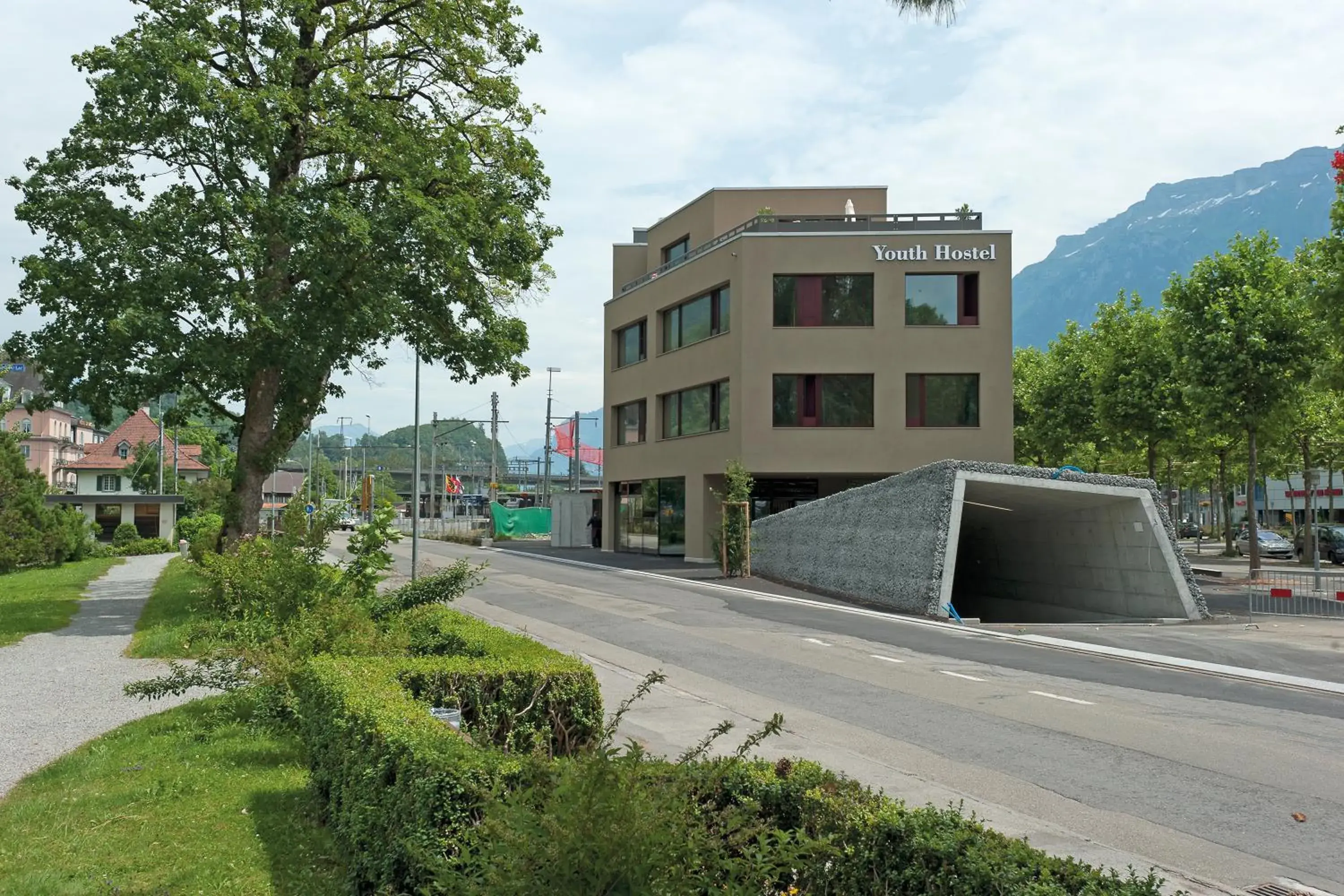 Property Building in Interlaken Youth Hostel