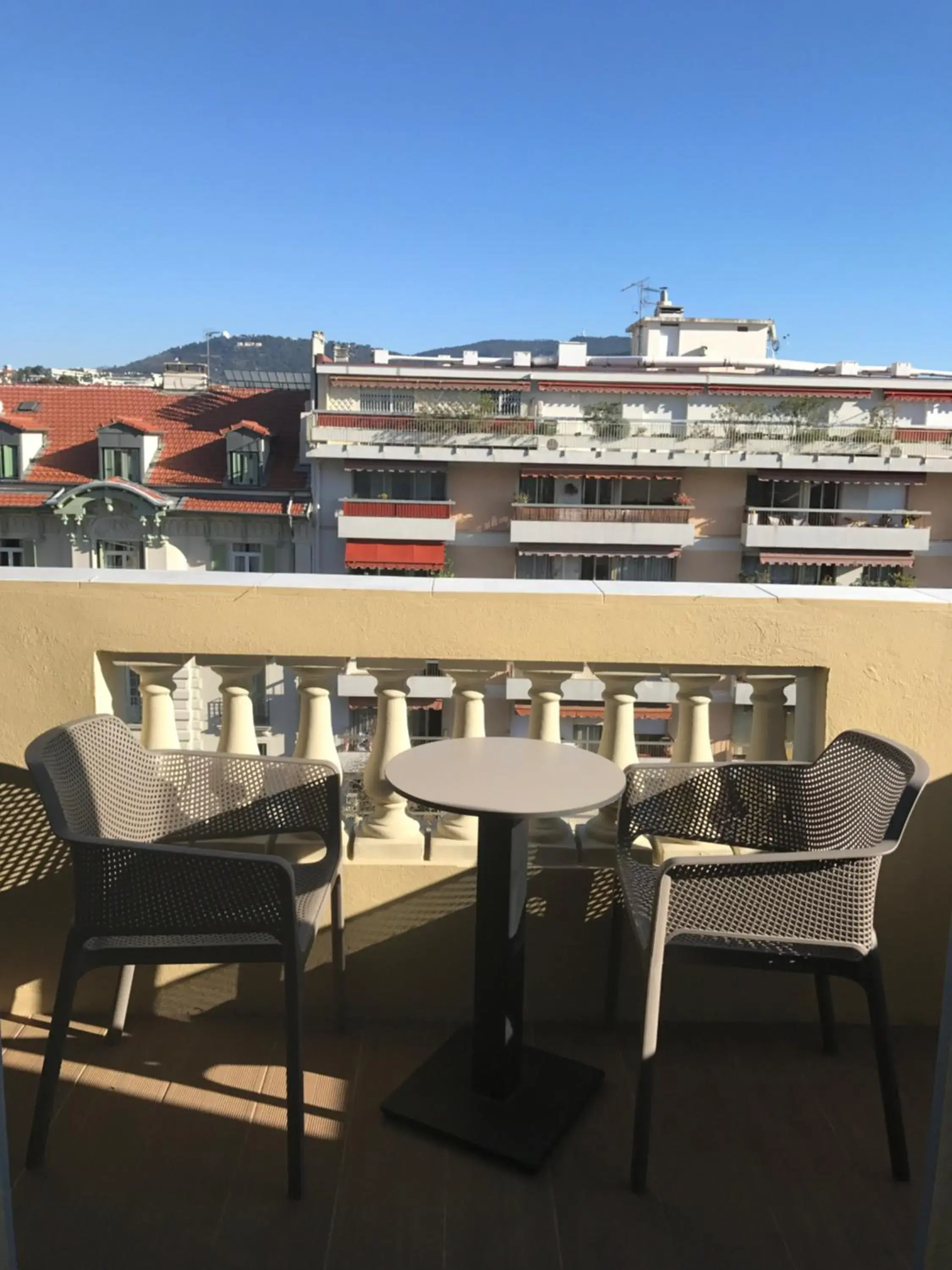 Balcony/Terrace in Hôtel Monsigny