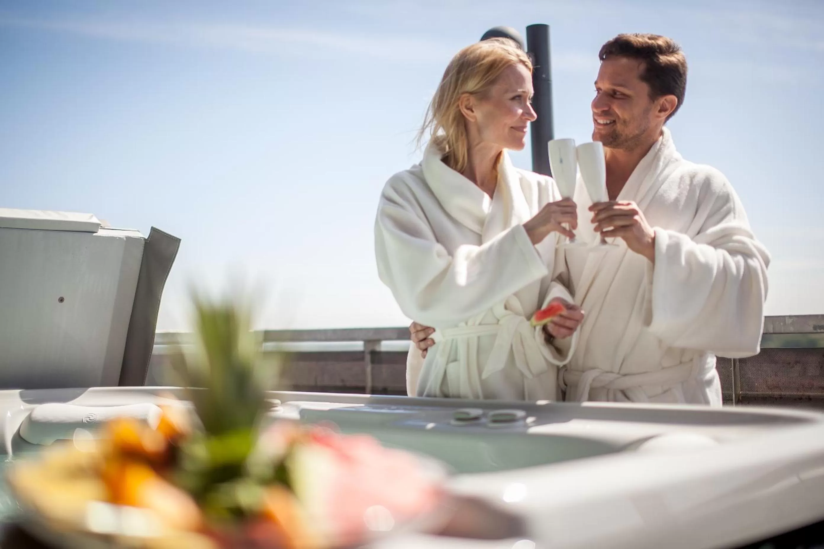 Hot Spring Bath in Skyline Airport Hotel