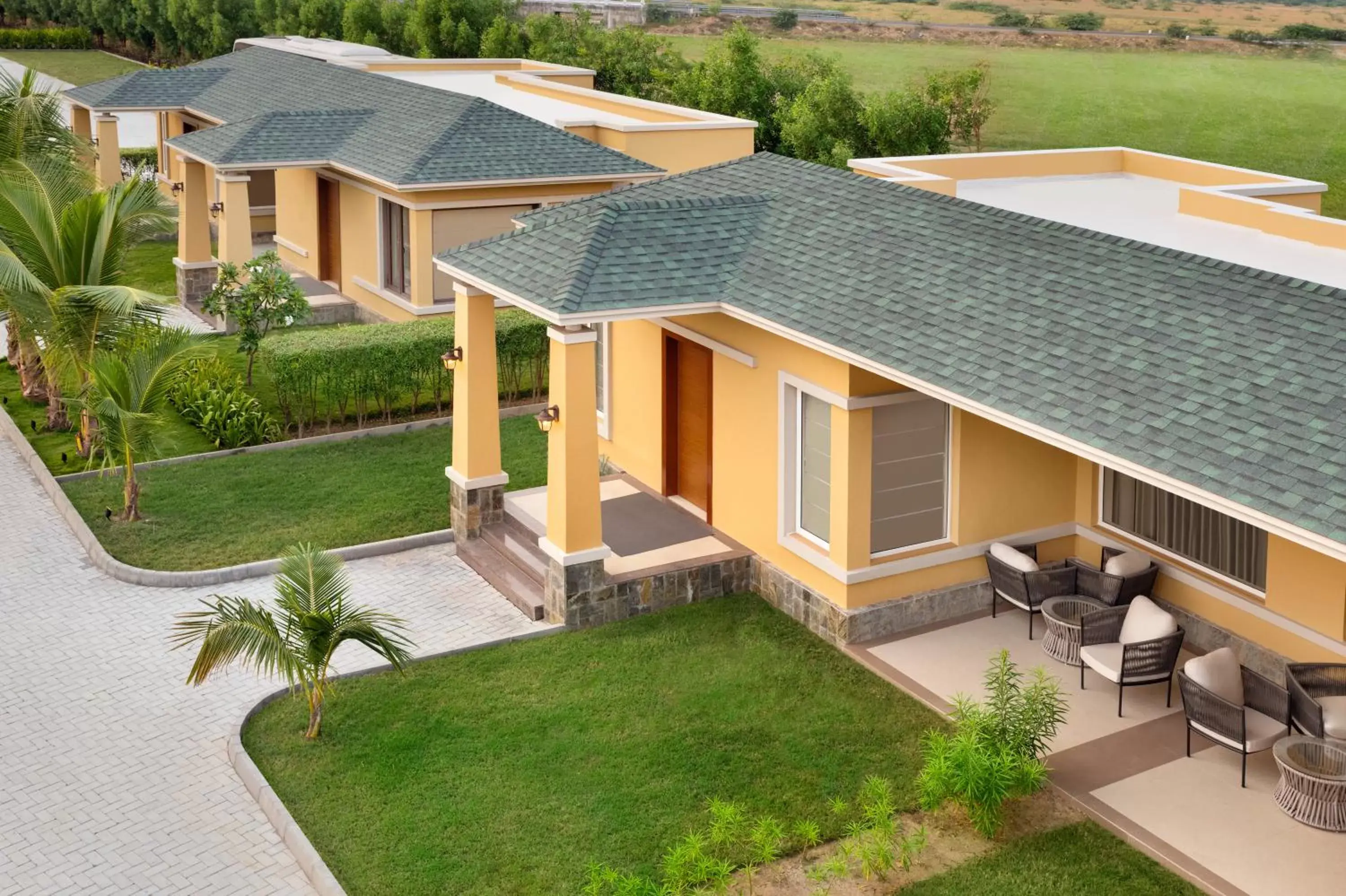 Property building in Hawthorn Suites by Wyndham Dwarka Property building in Hawthorn Suites by Wyndham Dwarka