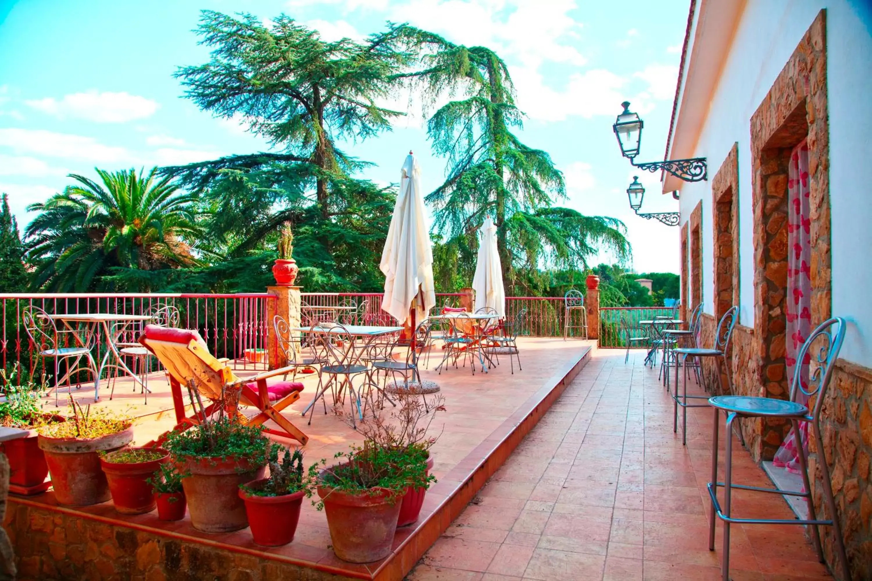 Balcony/Terrace in B&B Villa Casablanca