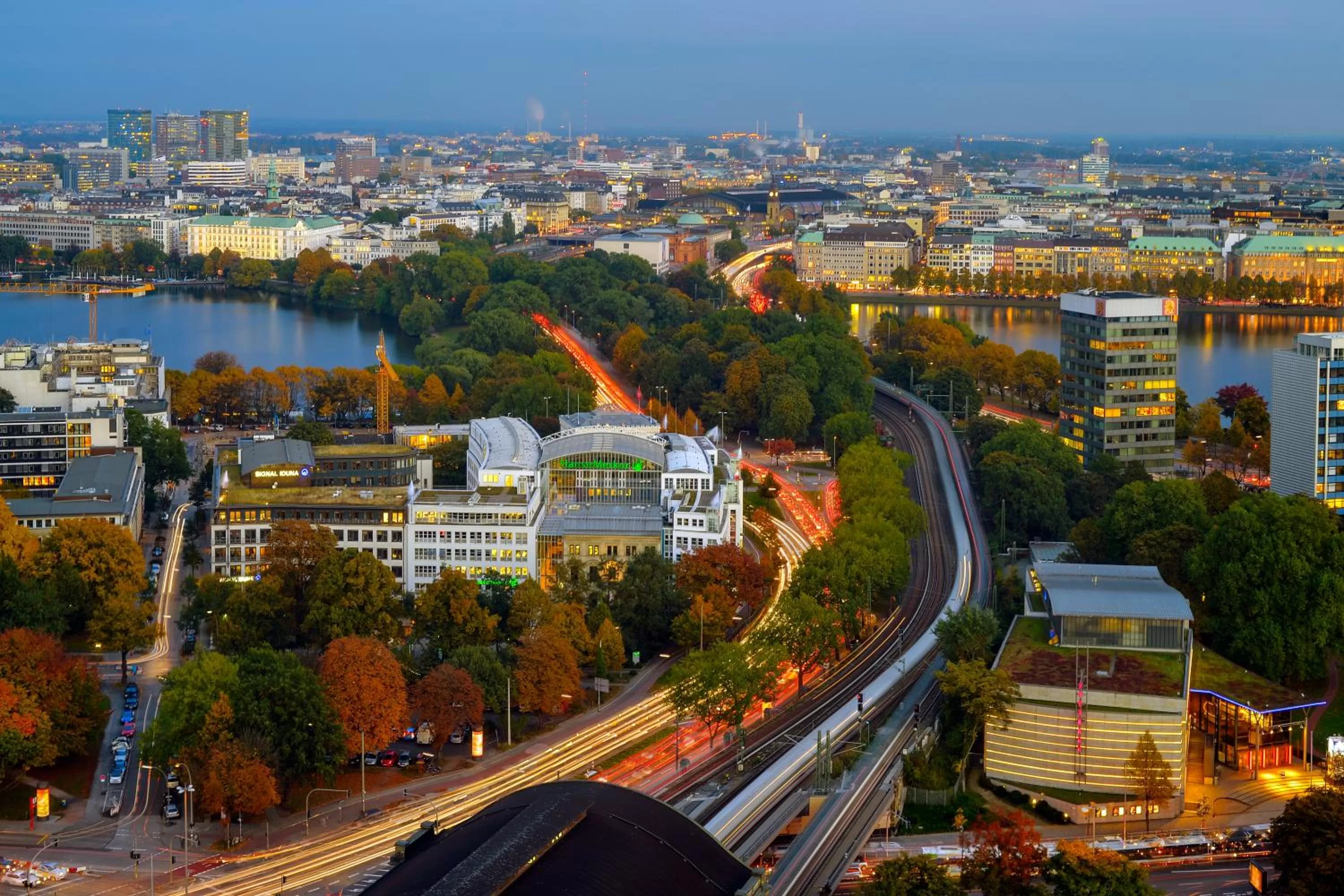 Area and facilities in Radisson Blu Hotel, Hamburg