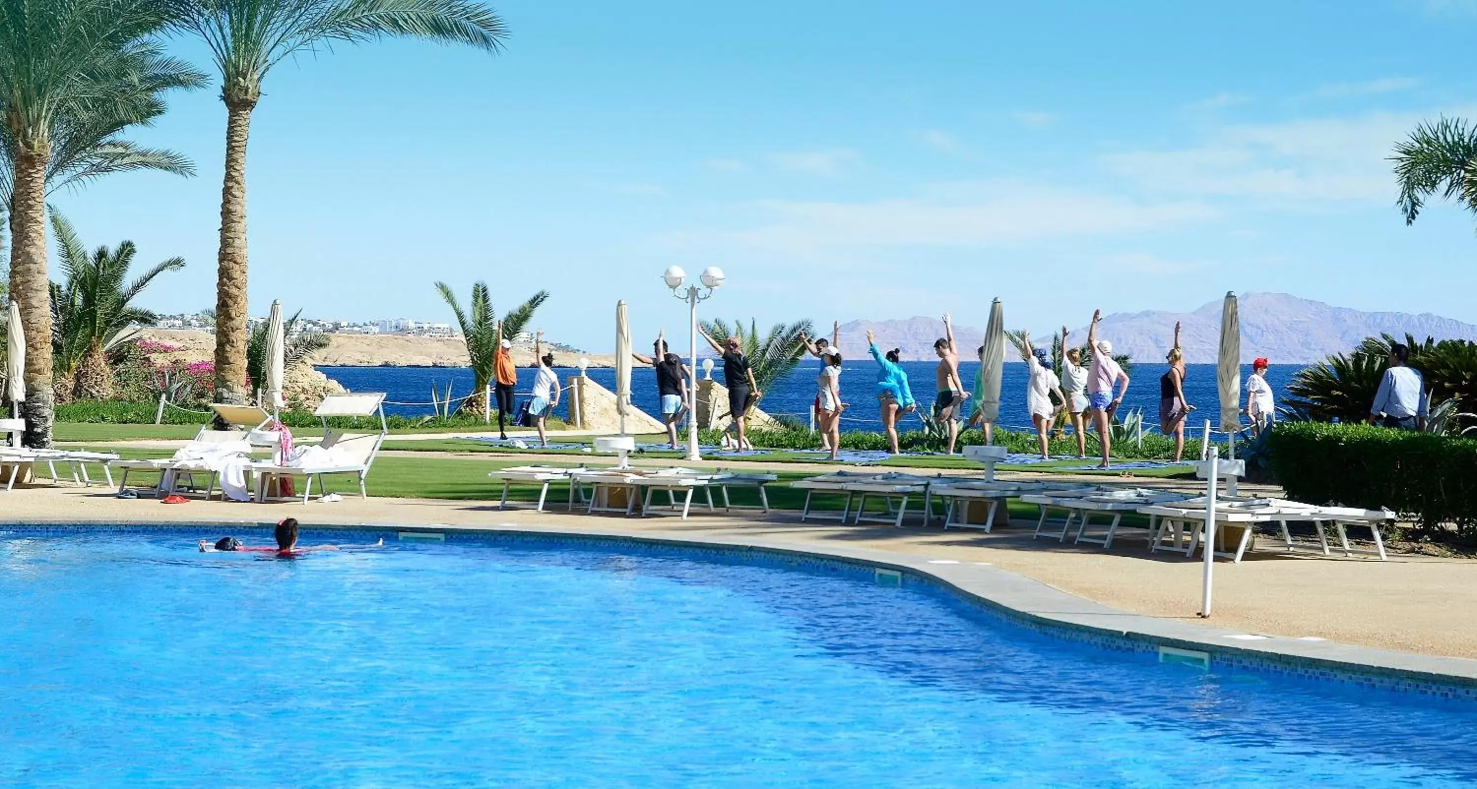 Sports, Swimming Pool in Stella Di Mare Beach Hotel & Spa
