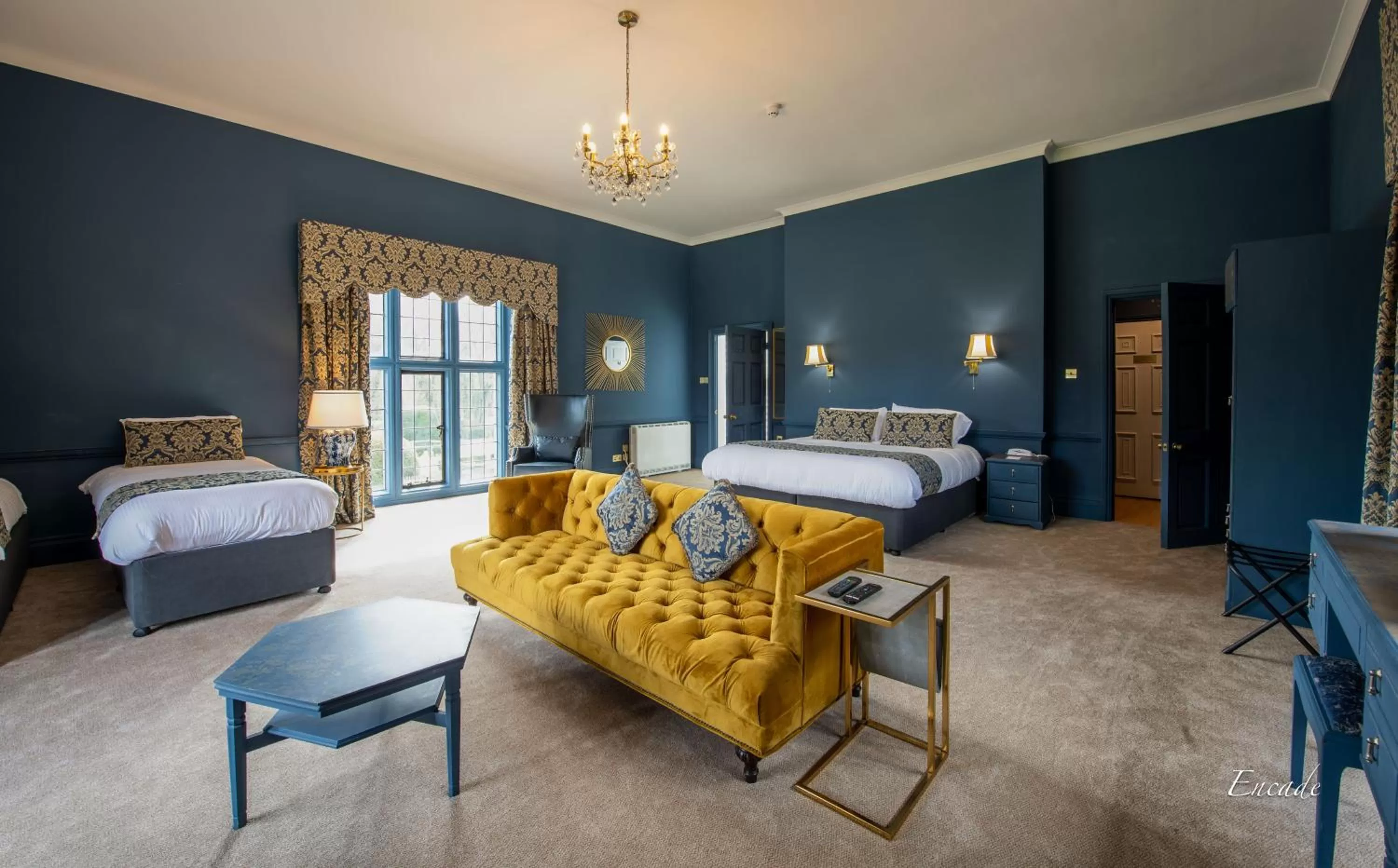 Bedroom, Bed in Broome Park Hotel