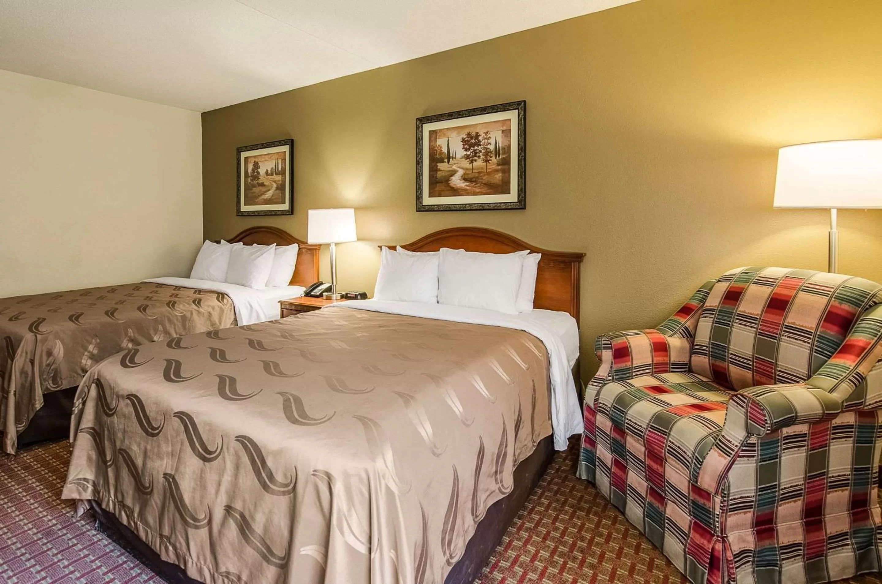 Queen Room with Two Queen Beds - Non-Smoking in Quality Inn & Suites Lexington near I-64 and I-81