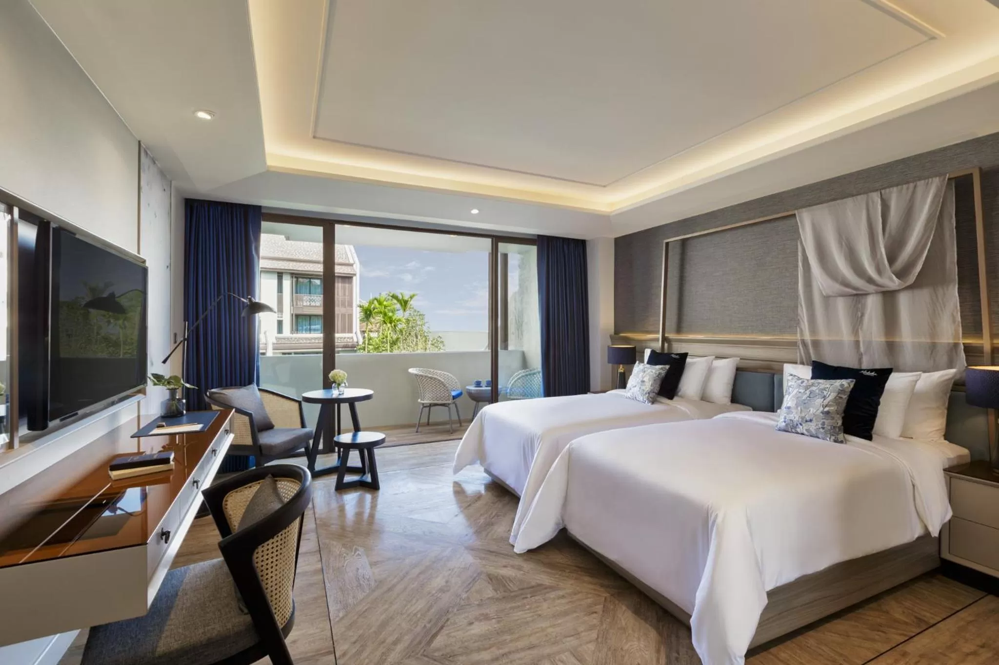 Bed in Maladee Rendezvous Hotel Chiang Mai